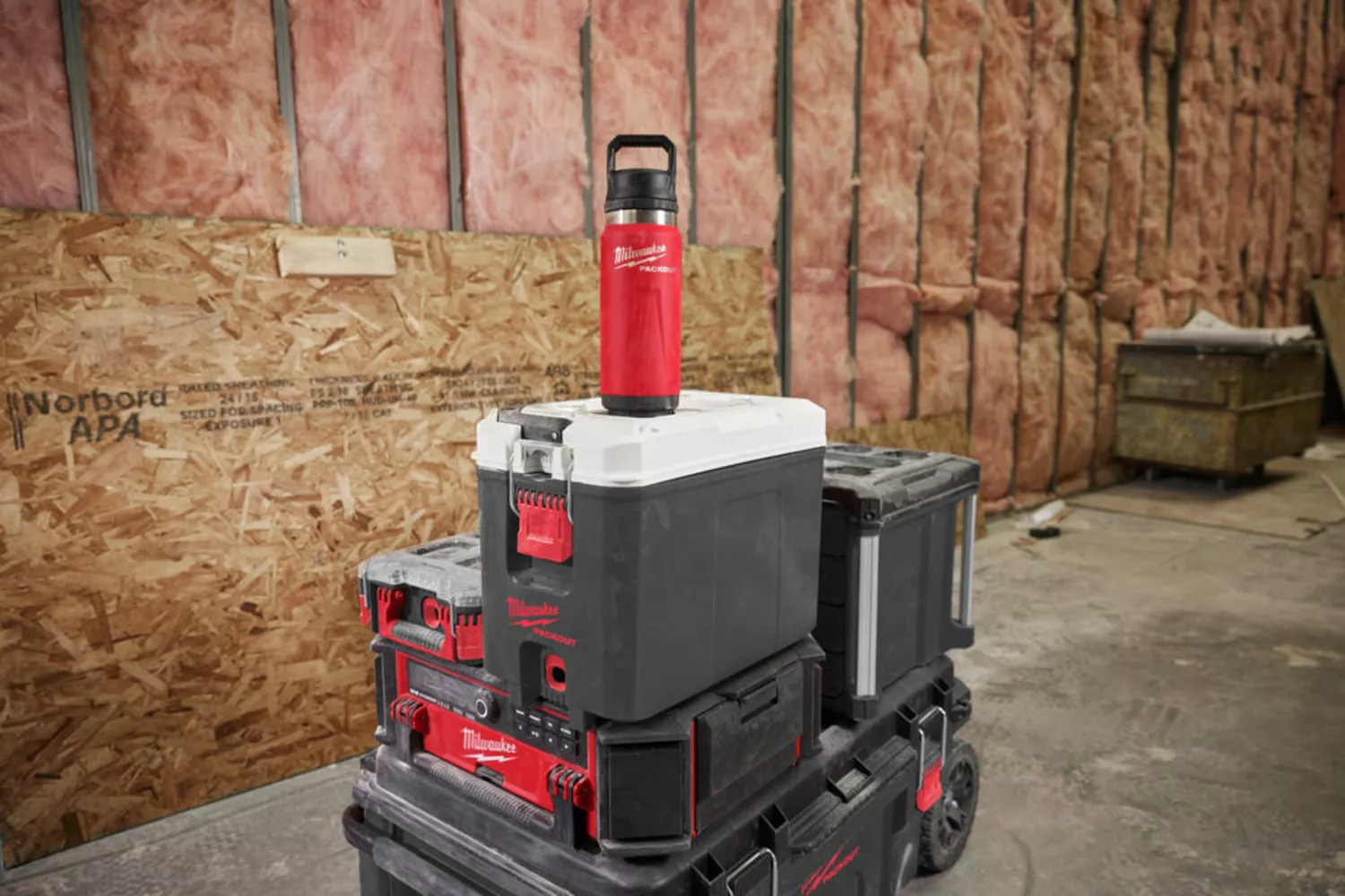 Milwaukee 4932493991 Thermos Packout 532 ml rouge-image