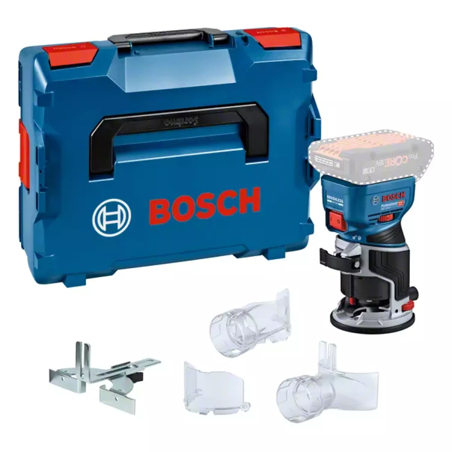 Bosch GKF 18V-8 18V accu Kantenfrees body in L-boxx - 8mm-image