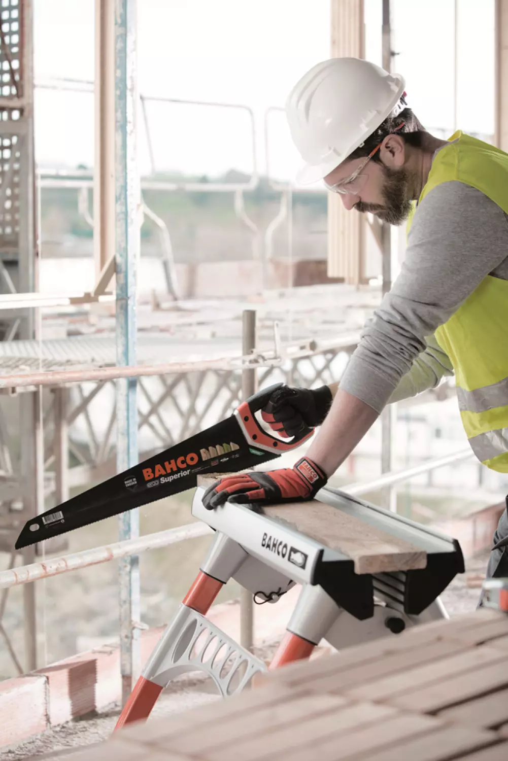 Bahco 2600-19-XT-HP - Scies Superior™ ERGO™ pour plâtre et panneaux en matériaux à base de bois-image