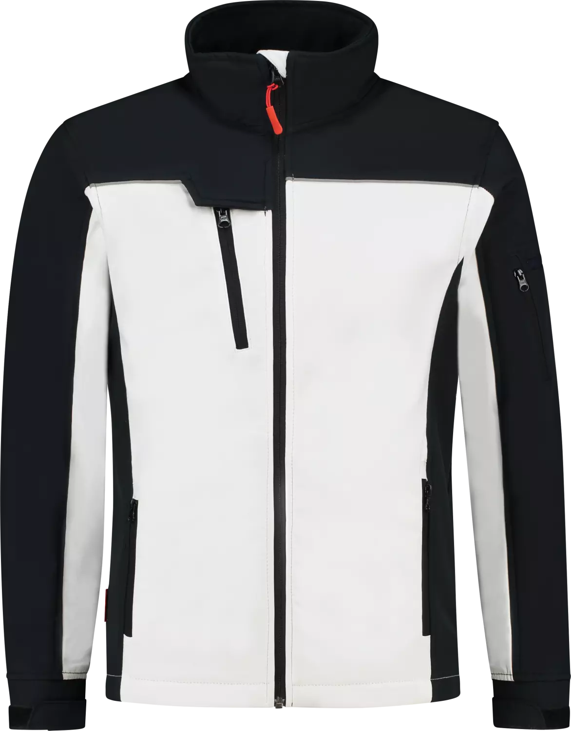 Workman 25011 Softshell Jacket Dames - Wit / Navy - M-image