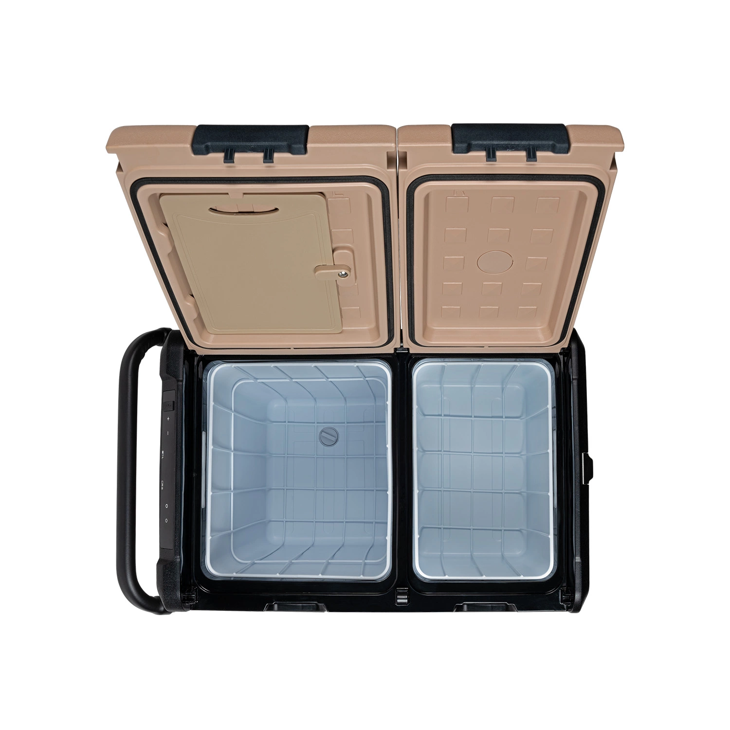 Steamy-E SECTAW45 Glacière à compresseur électrique sur roues Dual Zone - 45L-image