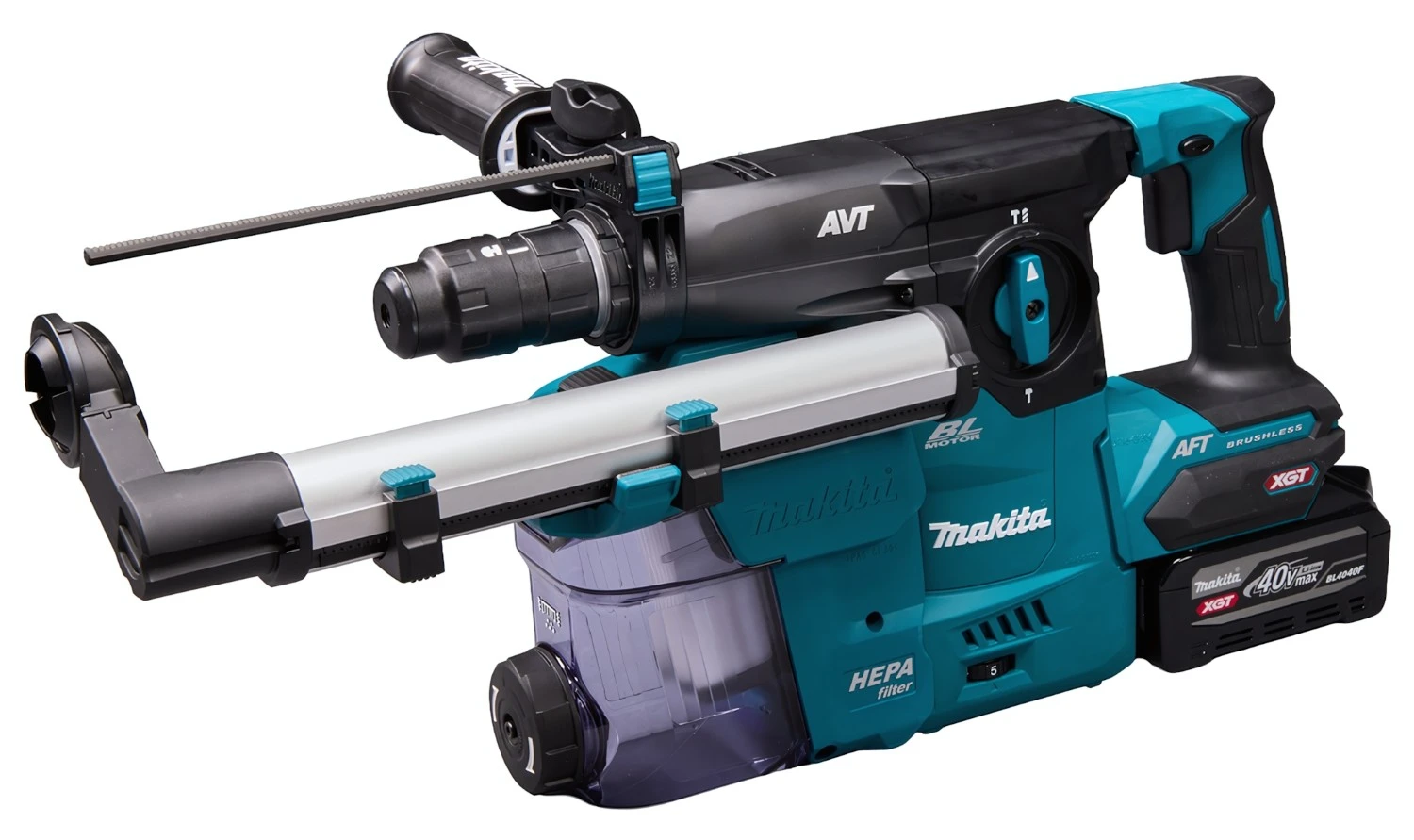 Makita HR009GU201 XGT 40V Max Li-Ion accu combihamer - 3,9J - 4.0Ah Accu - in koffer
