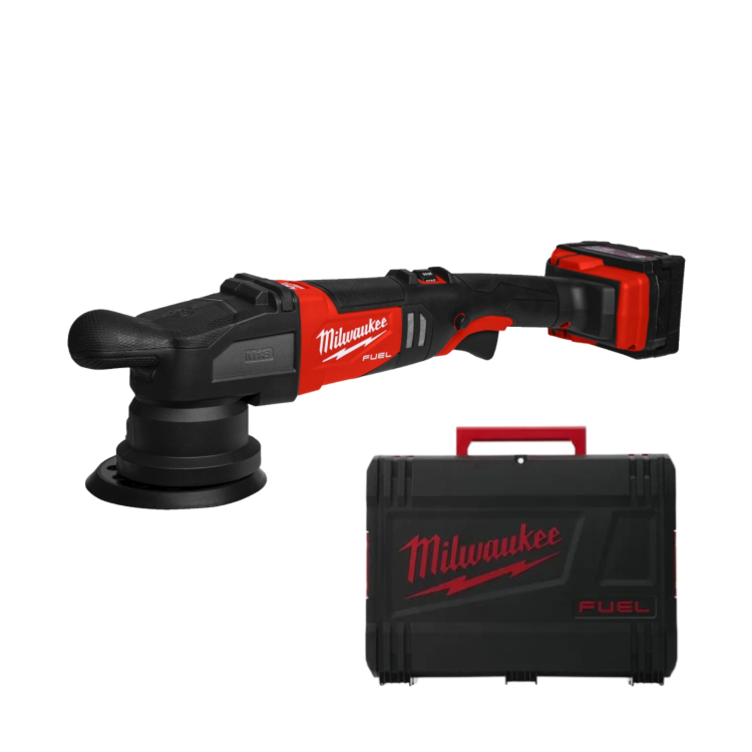 Milwaukee M18 FROP15-0X 18V Li-Ion accu excentrische polijstmachine body in HD Box-image