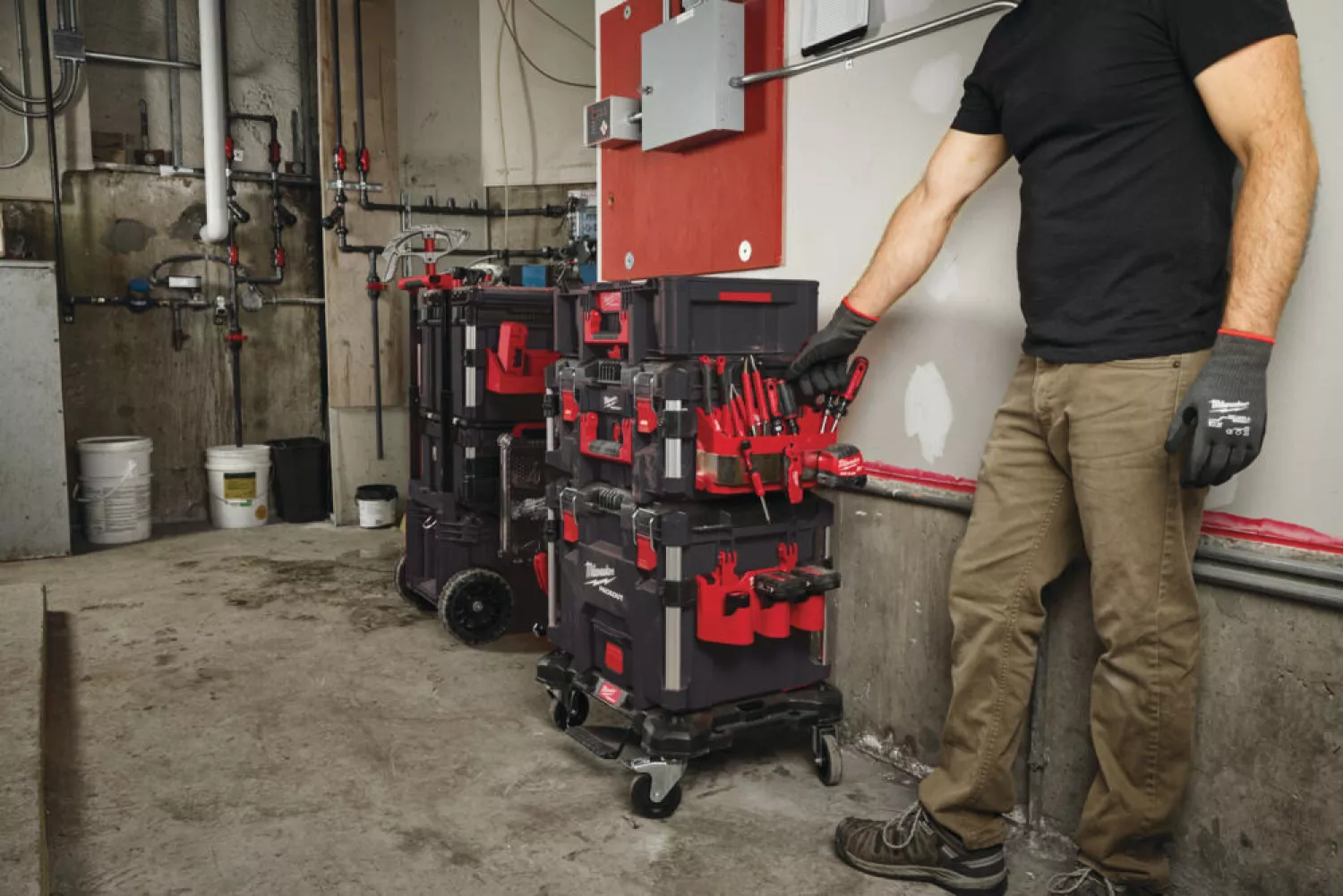 Milwaukee 4932498644 PACKOUT™ Support latéral pour outils à main-image