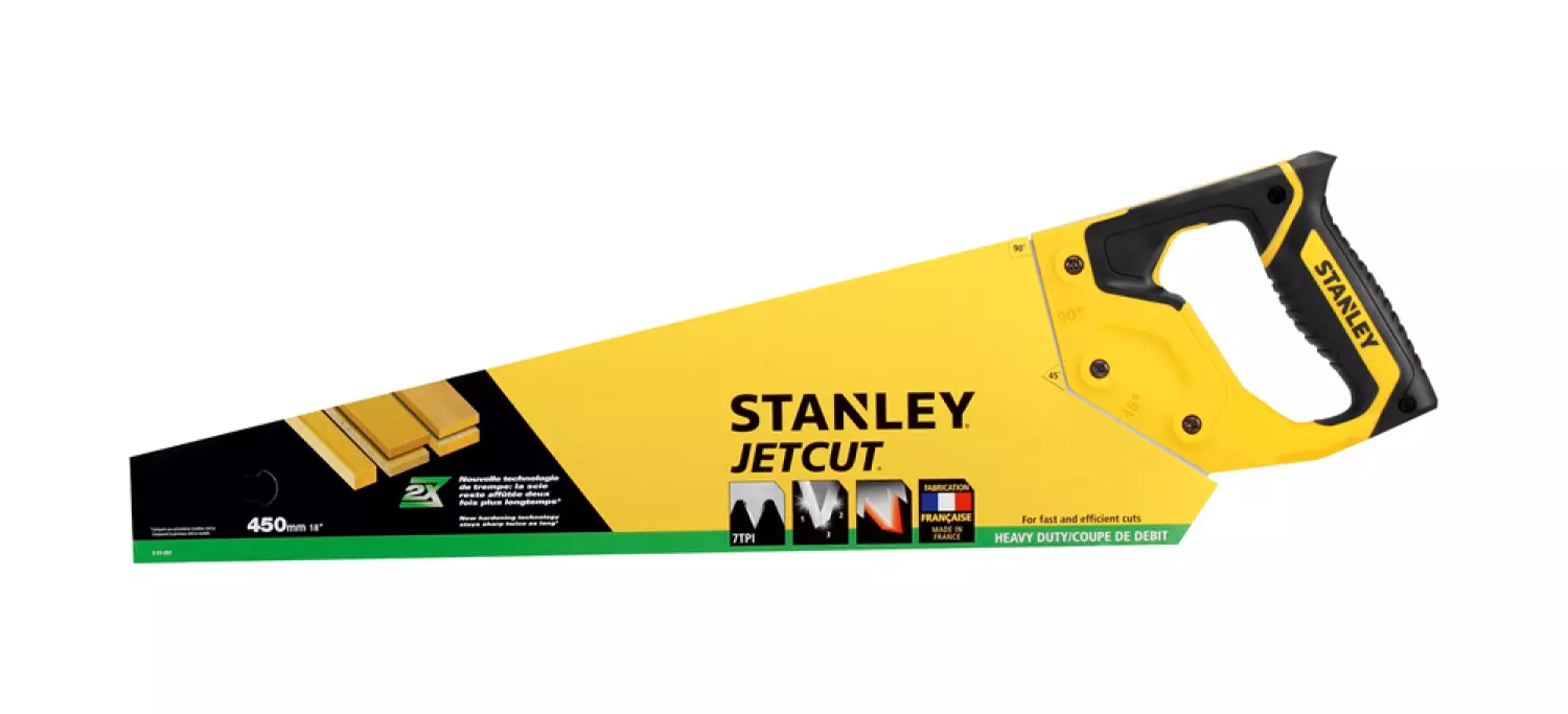 Stanley 2-15-283 - Scie Egoine JetCut SP 450mm - 7D/pouce-image