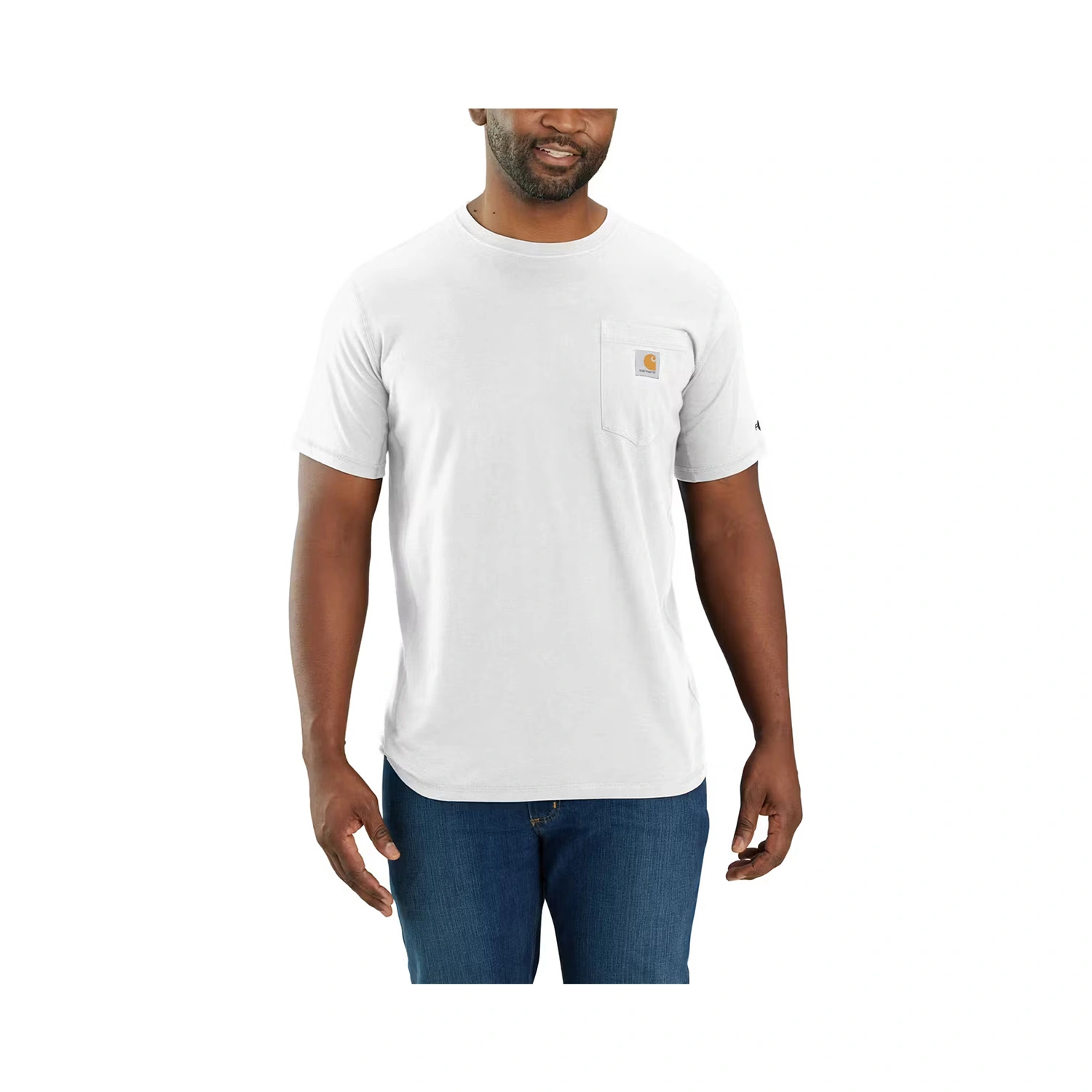 Carhartt Force Pocket T-Shirt Blanc - S