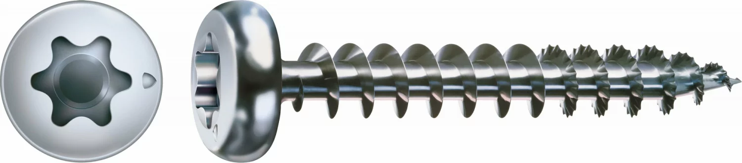 SPAX Universele schroeven cilinderkop - voldraad - T10 - 3.0x16 mm (200st)-image