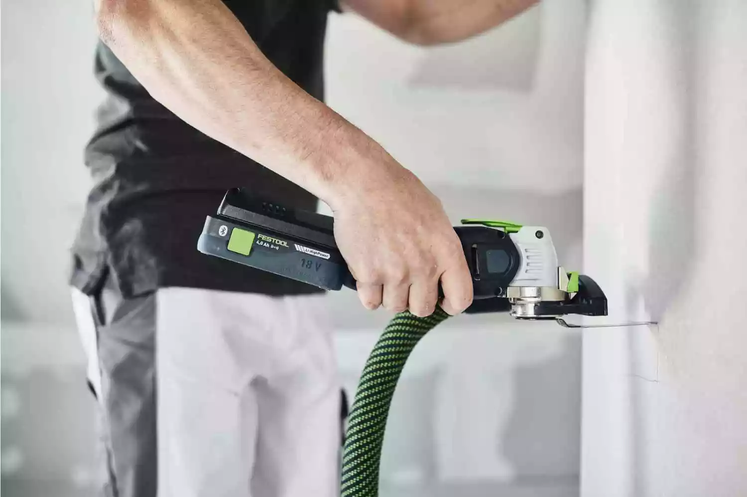 Festool OSC 18 HPC4,0 EI-Set 18V Li-Ion accu oscillerende multitool set (1x 4,0Ah) in systainer - koolborstelloos-image