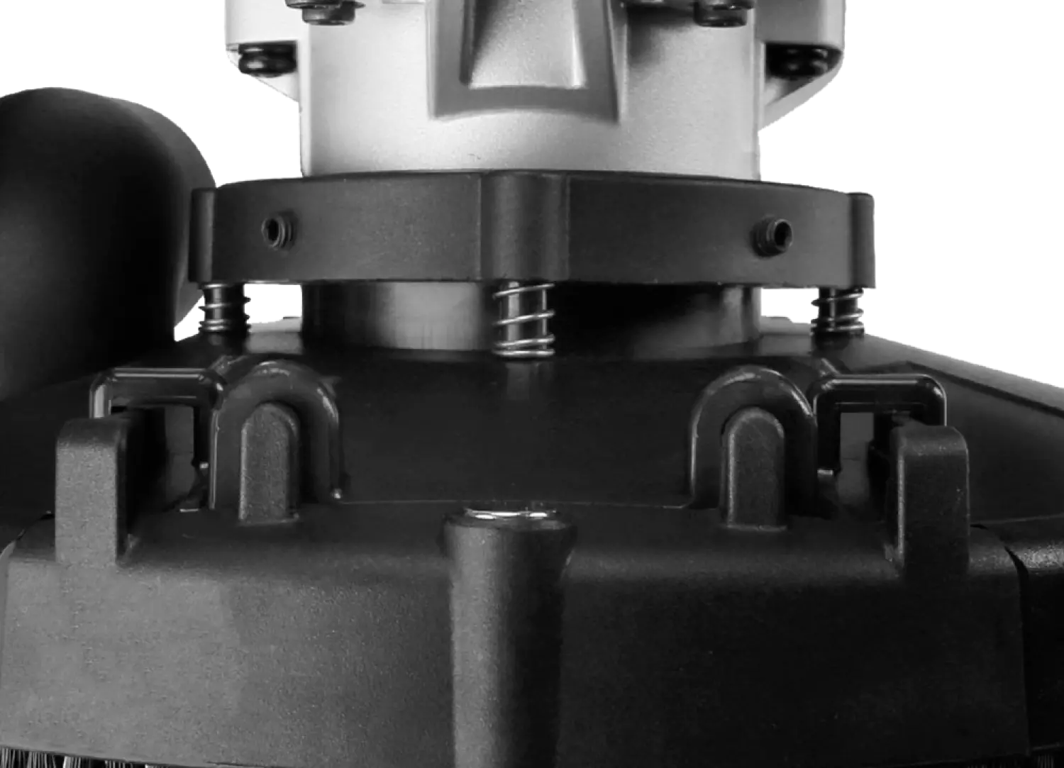 Carat MZBS125500 TwoGrip 125 Dustec ponceuse à béton en mallette - 125mm - 2200W-image