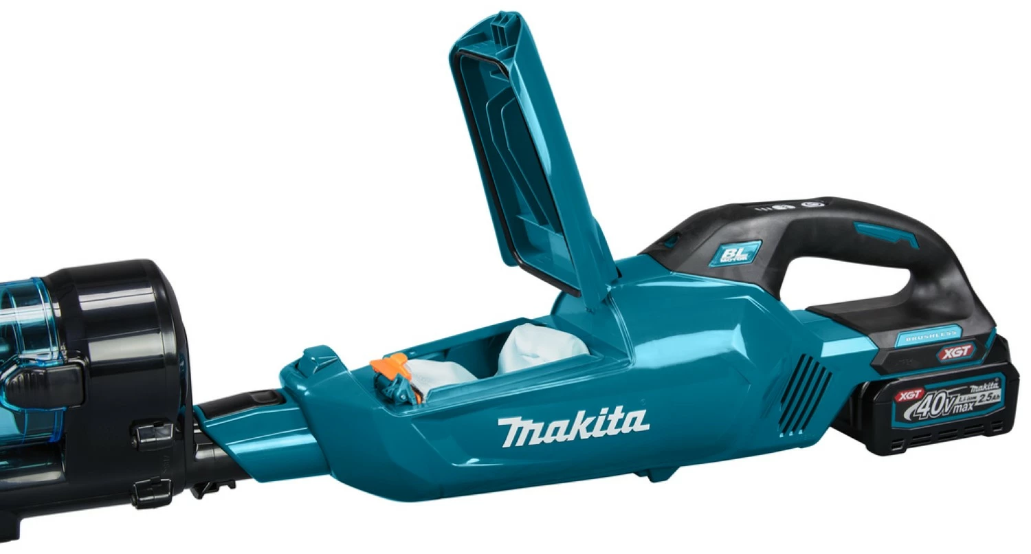 Makita CL002GD213 - Aspirateur balai sans-fil - Li-ion 40 V Max (2 X 2,5 Ah) - Bleu-image