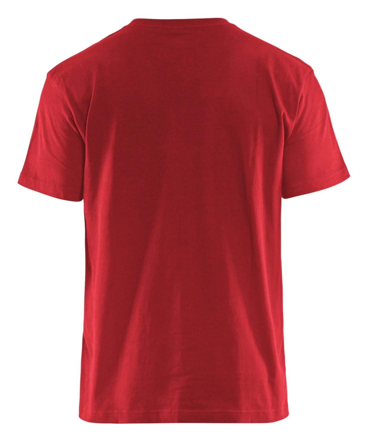 Blåkläder 3379 T-shirt bicolore - rouge - L-image