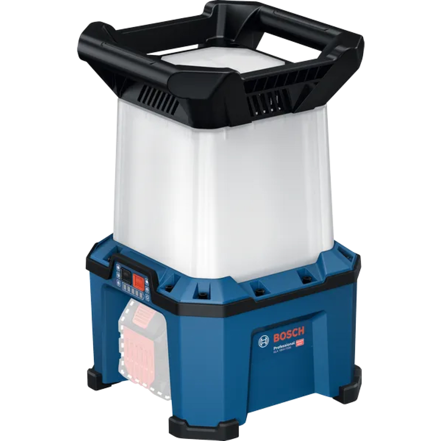 Bosch GLA 18VH-7500 Lampe de chantier sans fil 18 V avec câble d'alimentation secteur - 7500 lumens-image