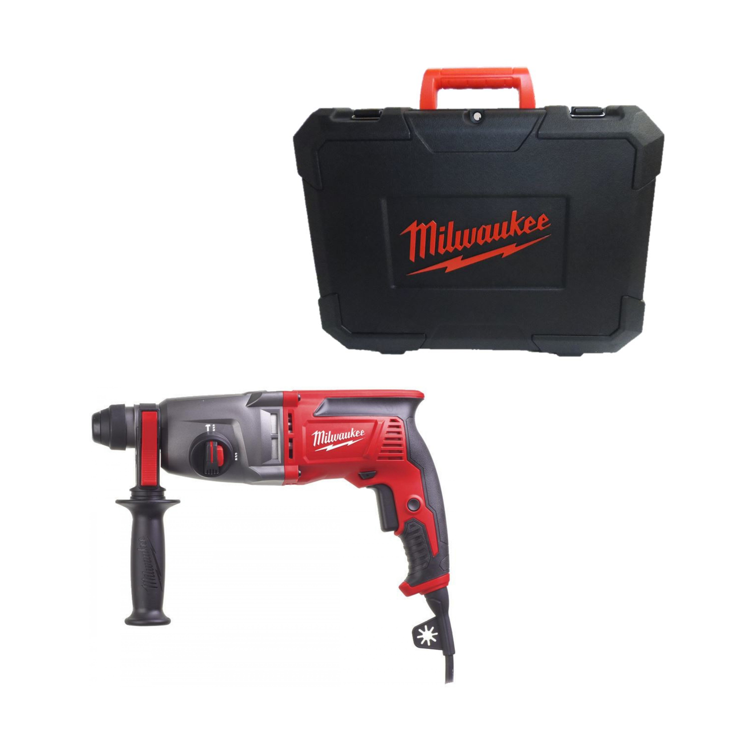 Milwaukee PFH26T SDS-plus boorhamer in koffer - 800W - 2.4J-image