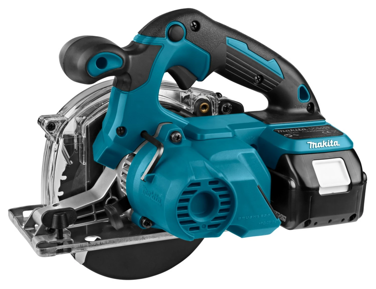 Makita DCS553Z Scie circulaire sans-fil - 18V Li-ion - 150 mm - Brushless - Machine seule-image