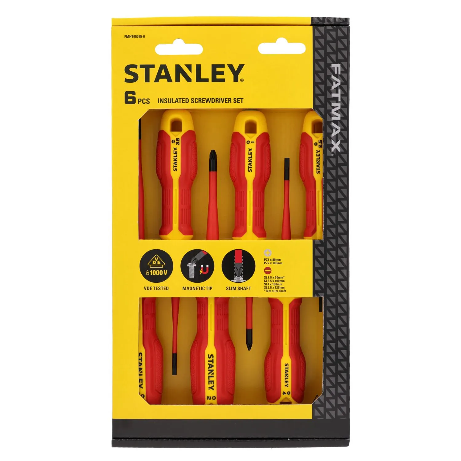 Stanley FMHT65765-0 FATMAX 6-delige VDE Schroevendraaierset - PZ/SL