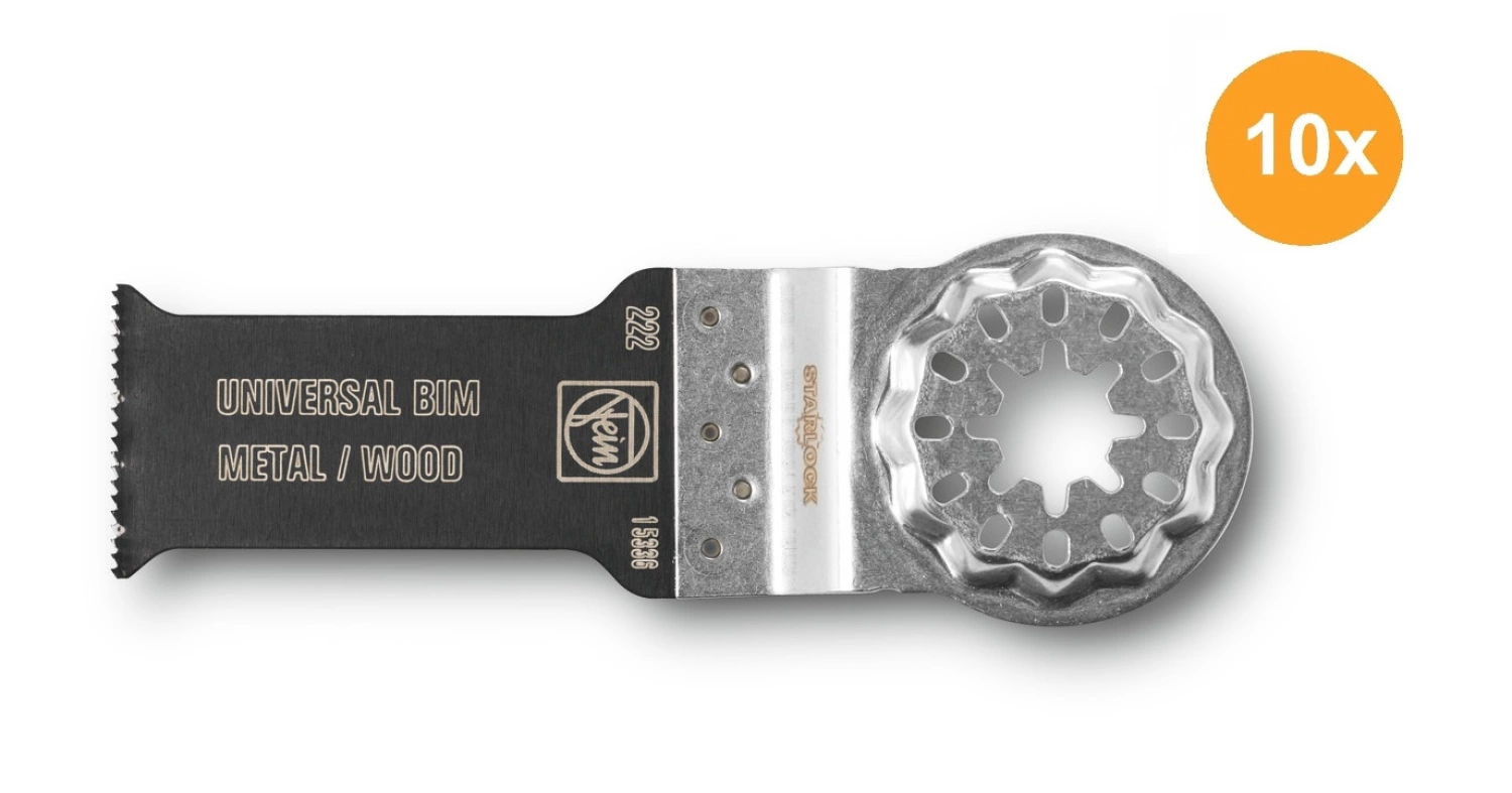 Fein 63502222240 Lame de scie universelle E-Cut (10pcs) - 28 x 55 mm-image