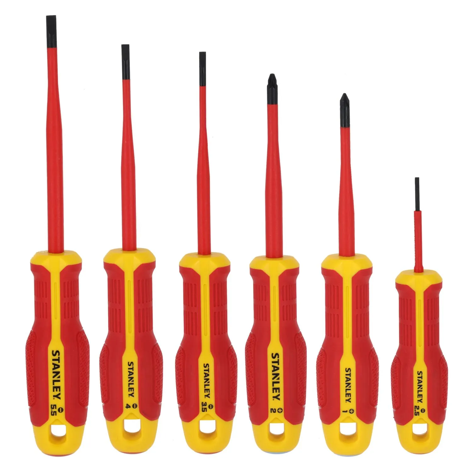 Stanley FMHT65765-0 FATMAX 6-delige VDE Schroevendraaierset - PZ/SL