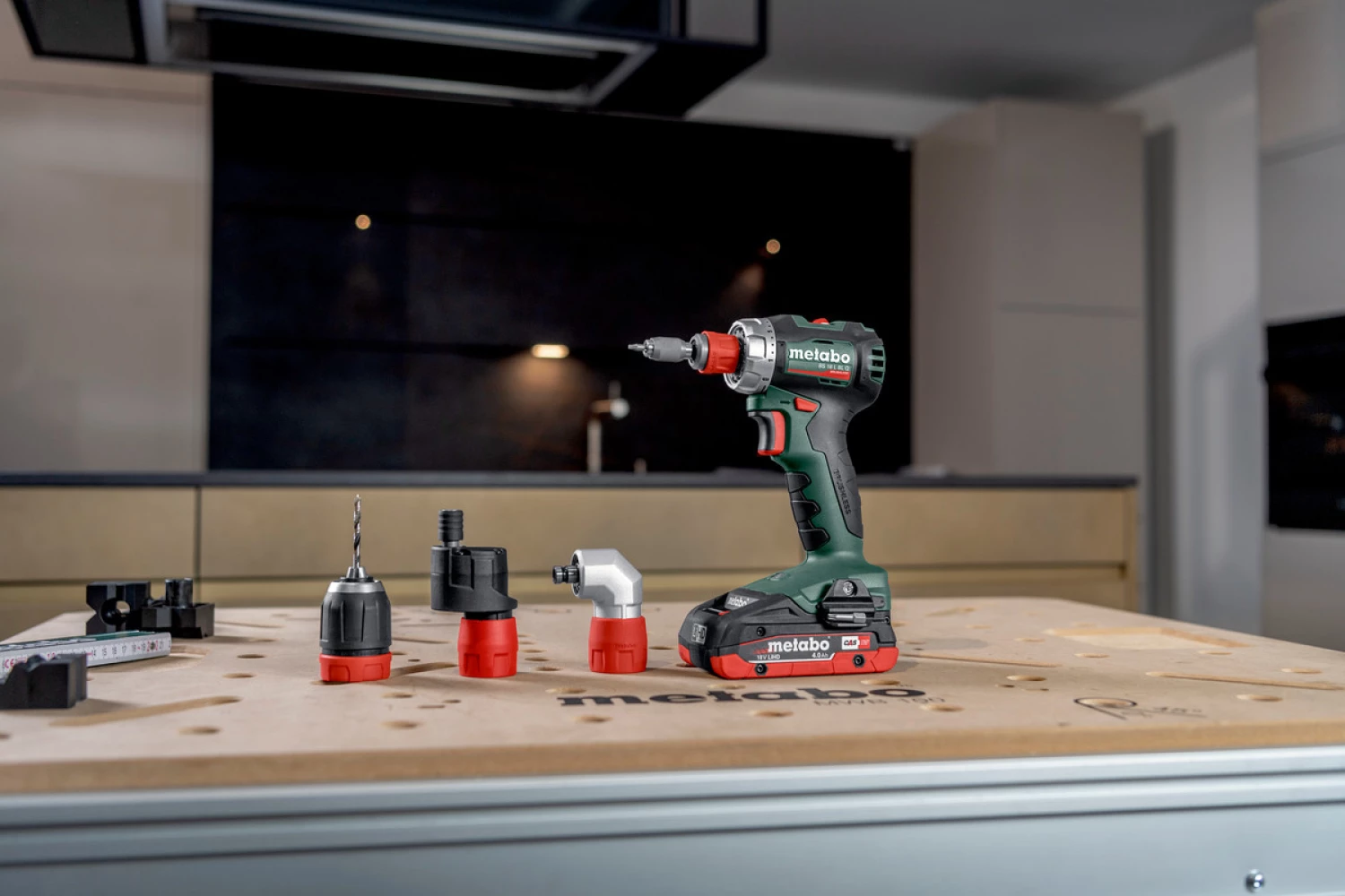 Metabo BS 18 L BL Quick 18V Li-ion accu schroef-/boormachine set (2x 2.0Ah accu) in MetaBox - 65Nm-image