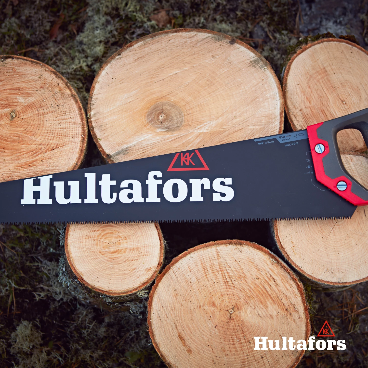 Hultafors HBX-22-9 Scie à main - 9TPI - 550 mm-image