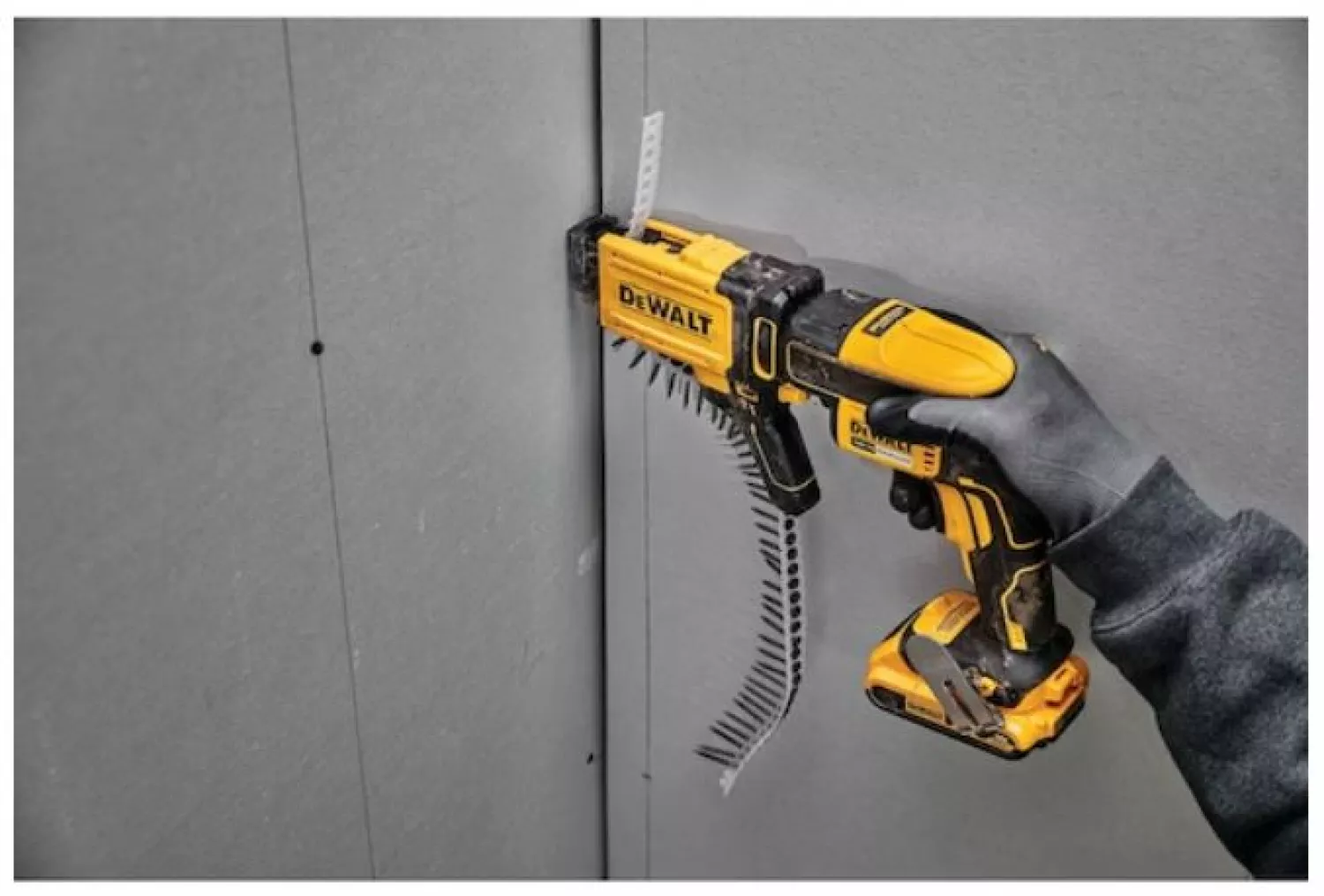 DeWALT DCF620D2K-QW 18V Li-ion XR accu gipsschroefmachine / bandschroefmachine set (2x 2.0Ah) in TSTAK - koolborstelloos - 25-57mm-image