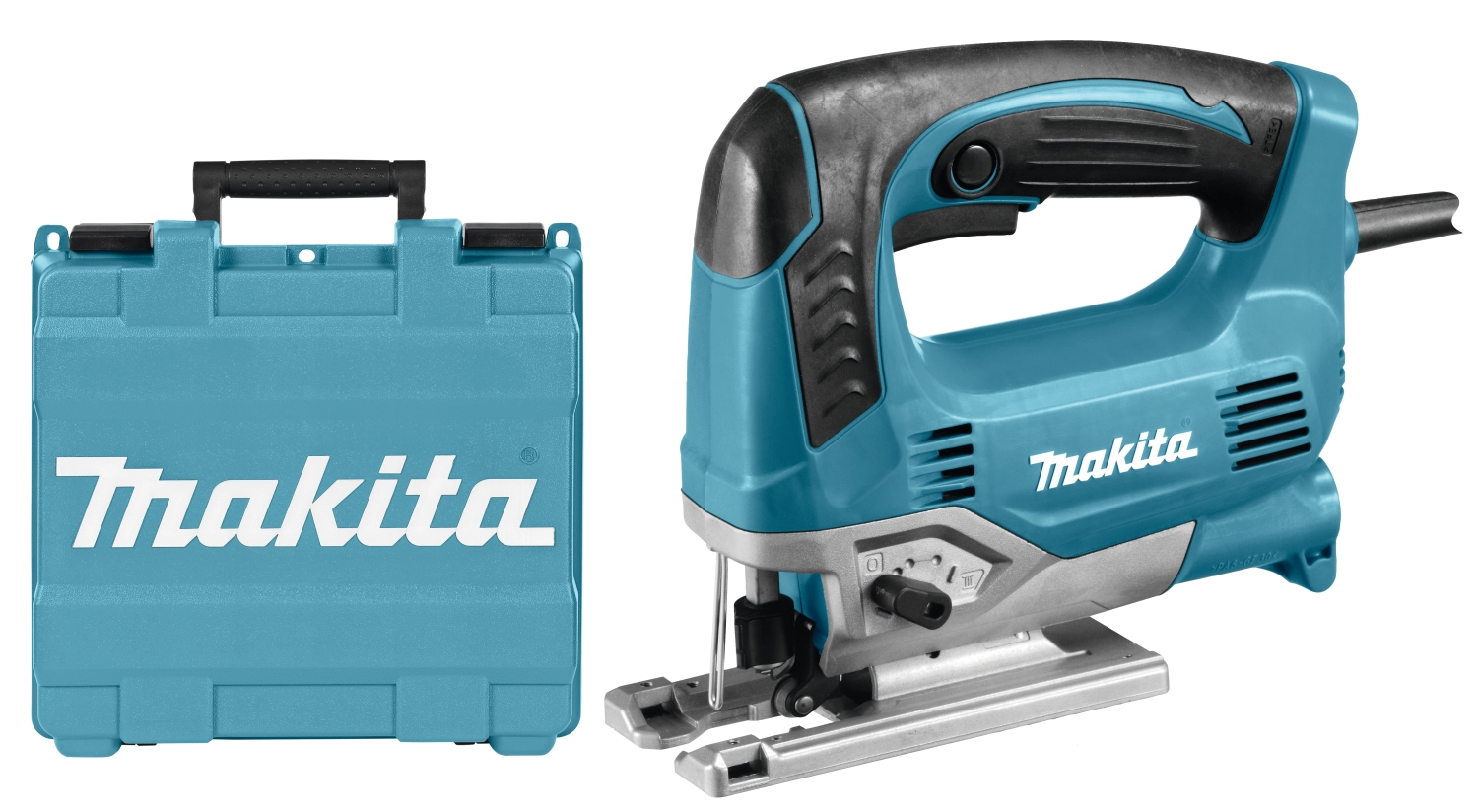 Makita JV0600K Decoupeerzaag in koffer - 650W - D-greep - variabel-image