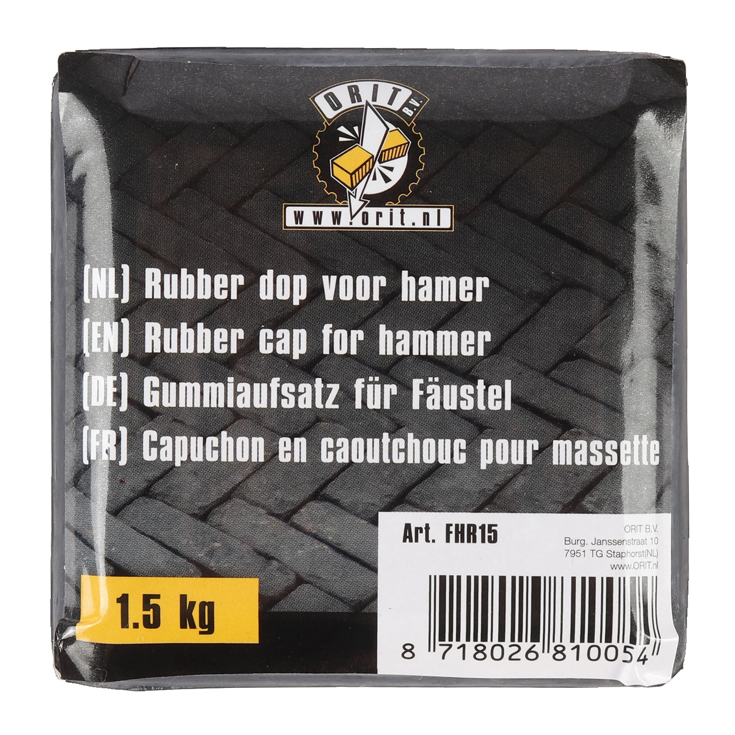 Orit FHR15 Embout en caoutchouc 1,5 kg pour FH1500-image