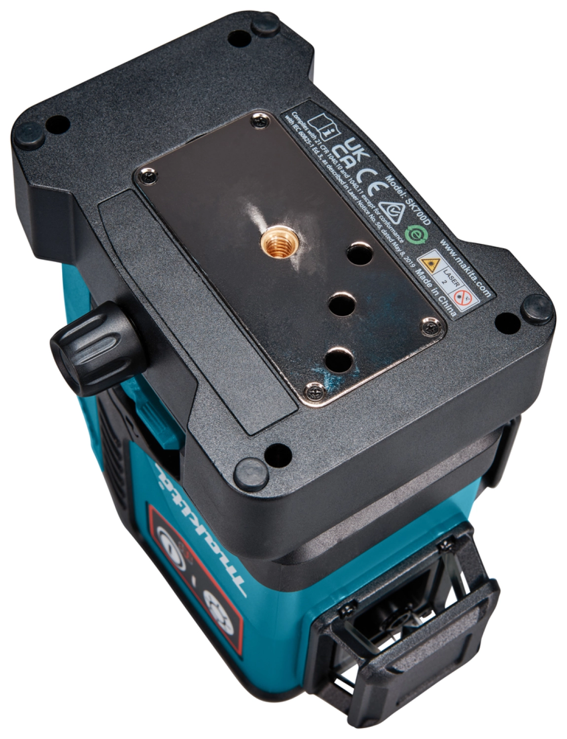 Makita SK700D 12V Max Li-Ion accu zelfnivellerende 3x360° kruislijnlaser body in tas - 25m - rood-image