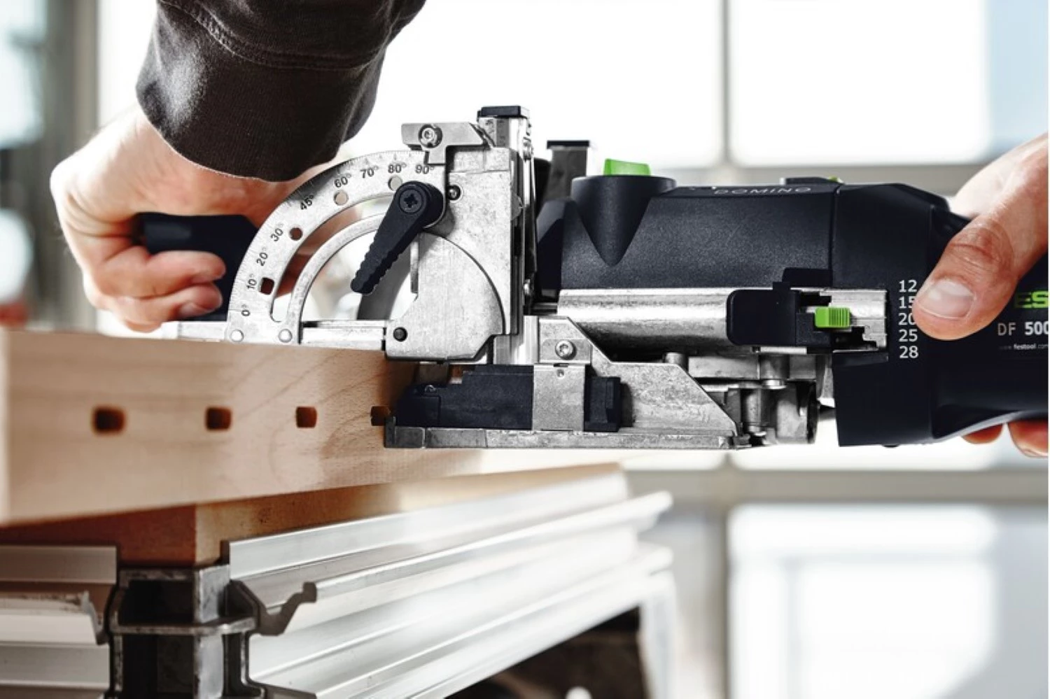 Festool DF 500 Q-Plus 100Y Edition Limitée Fraiseuse Domino-image