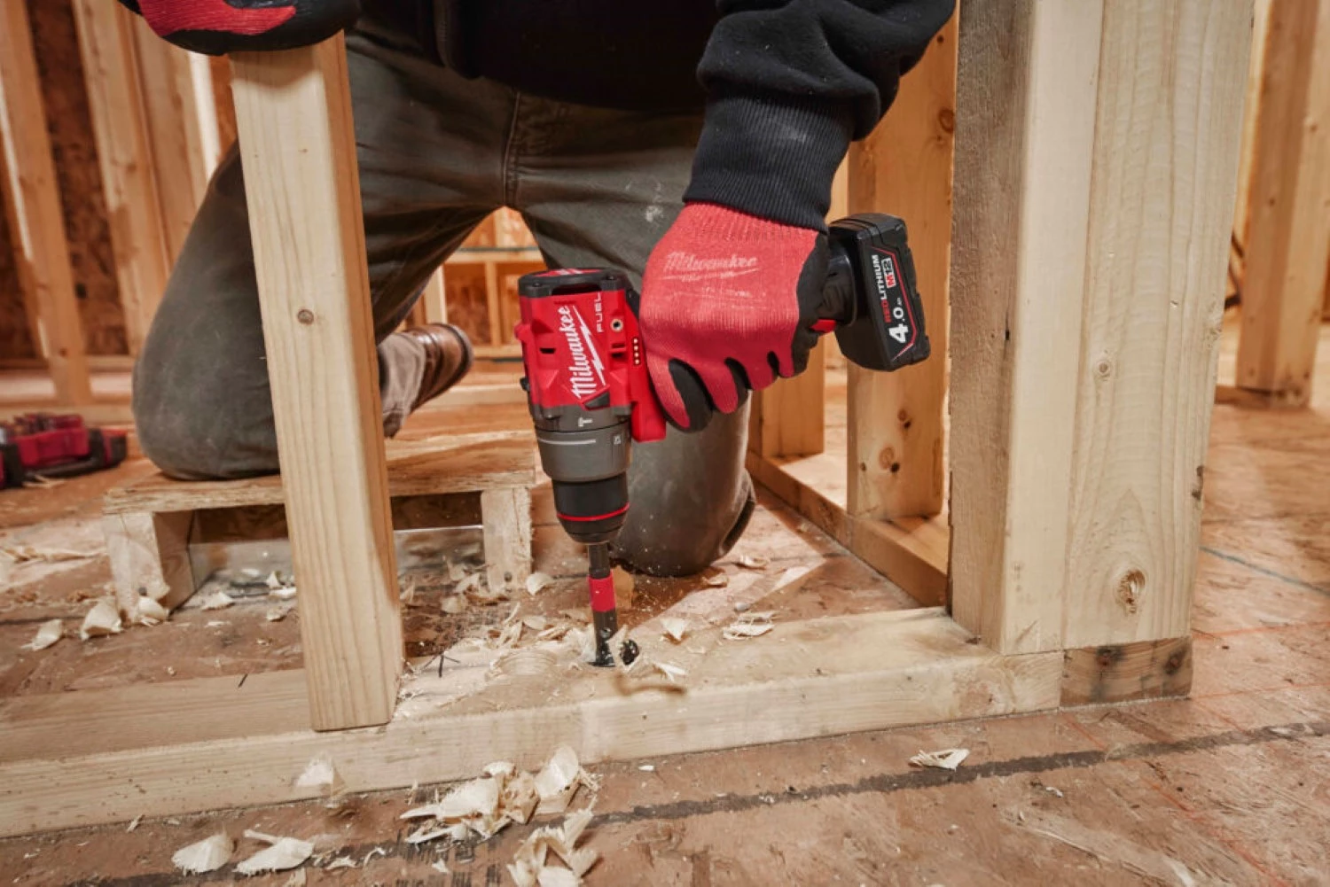Milwaukee M12 FPD2-402X Perceuse visseuse sans fil set (2x 4.0Ah batterie) en Coffret HD - 45 Nm-image