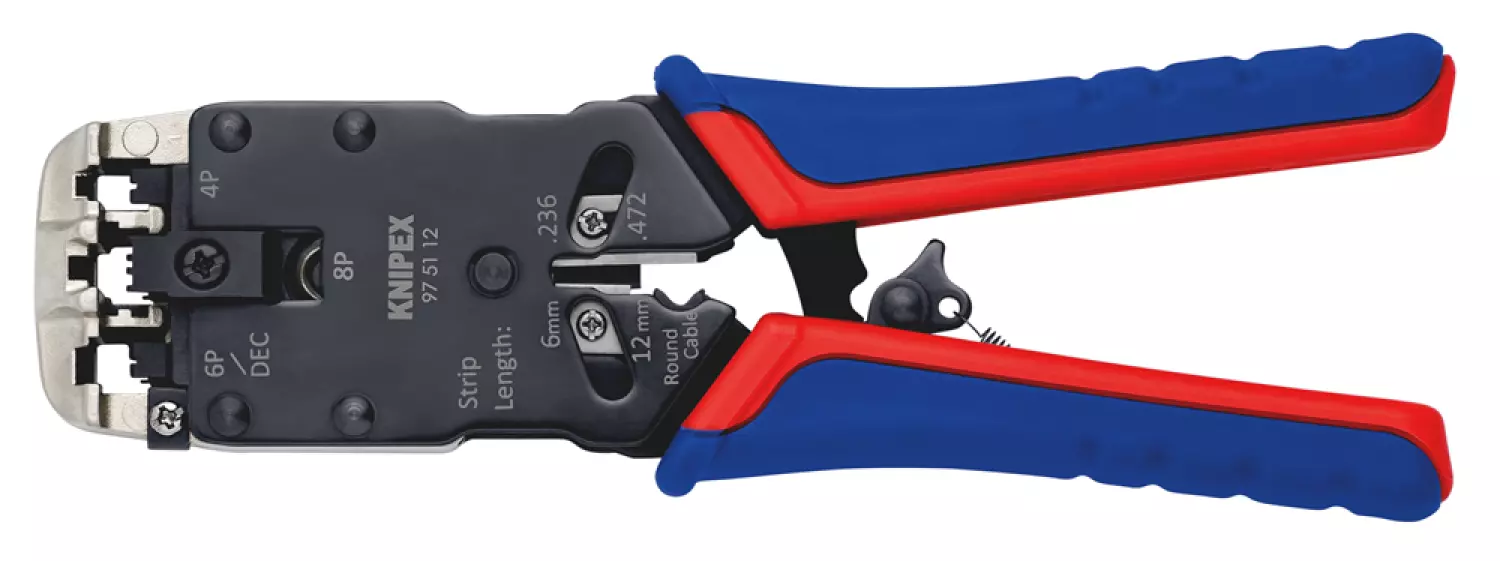 Knipex 97 51 12 - Pince à sertir pour fiches Western-image