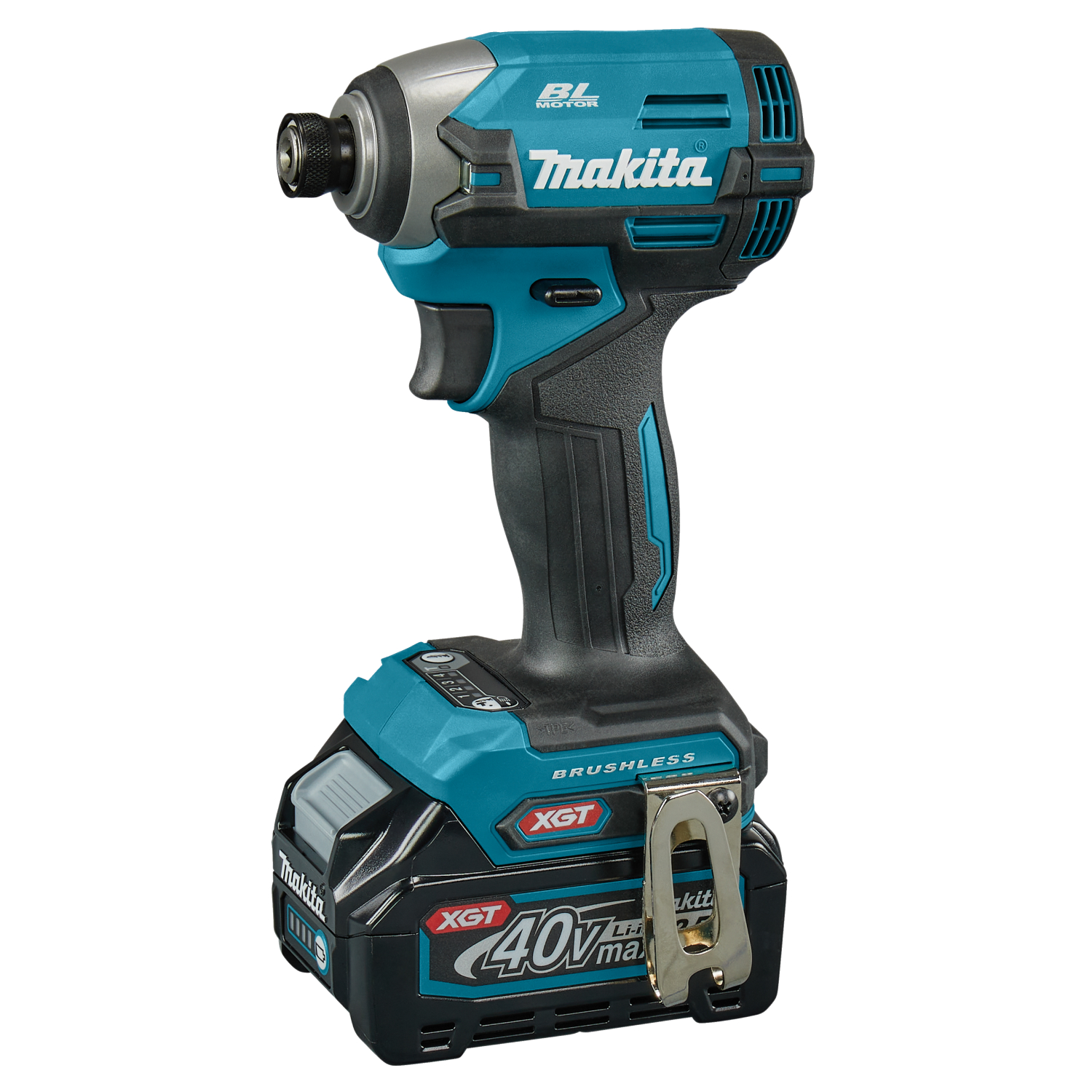 Makita DK0198G201 XGT 40V Max Li-Ion accu boor-/schroefmachine (DF002G) & Slagschroevendraaier (TD003G) combiset (3x 2.5Ah accu) in Mbox-image