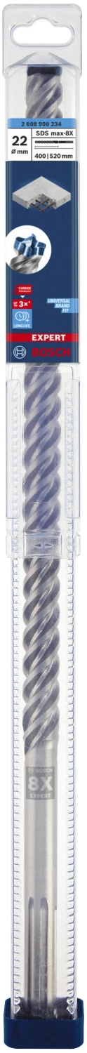 Bosch 2608900234 EXPERT Foret SDS Max-8X - 22x400x520mm-image