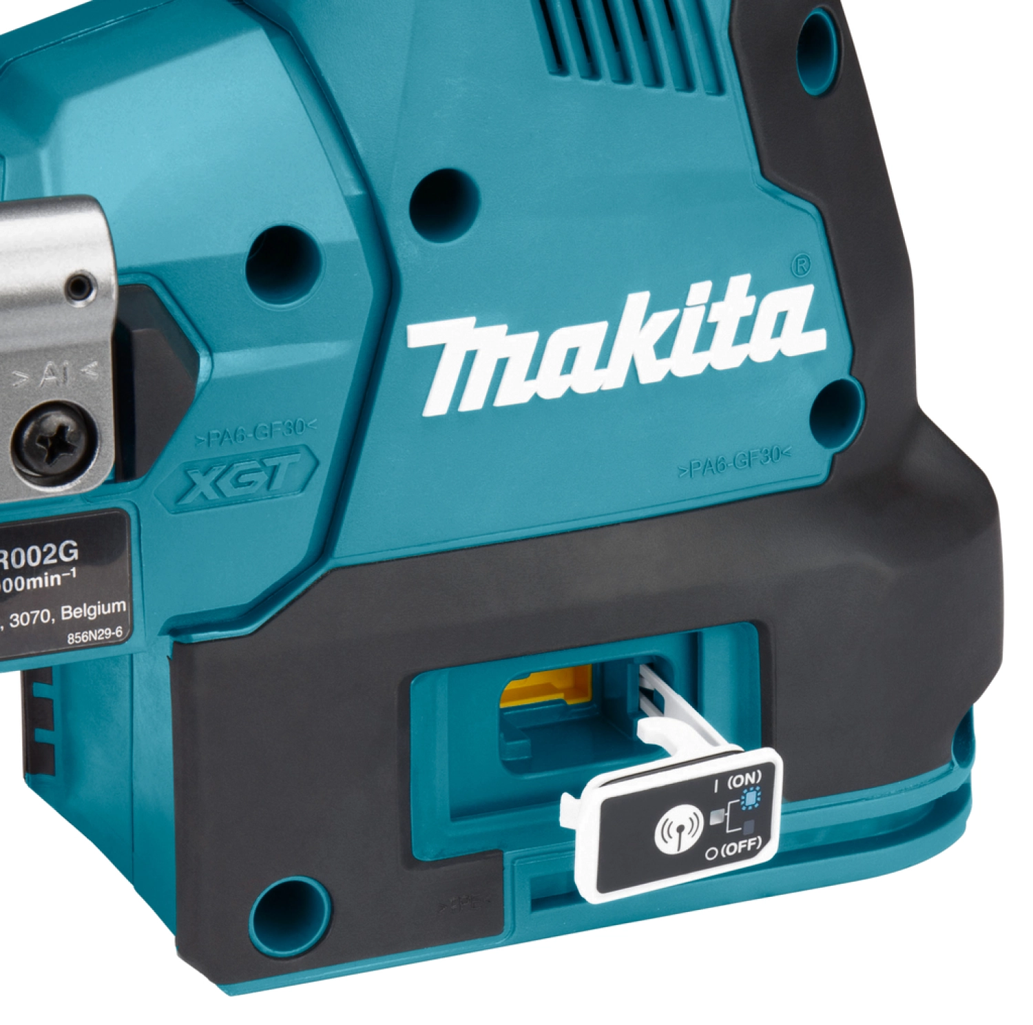 Makita HR004GM202 Perforateur burineur sans-fil - XGT 40V max Li-ion - SDS-Plus - Kit (2x 4,0Ah) - Système d'aspiration - Mbox - 2,9 J - Brushless-image