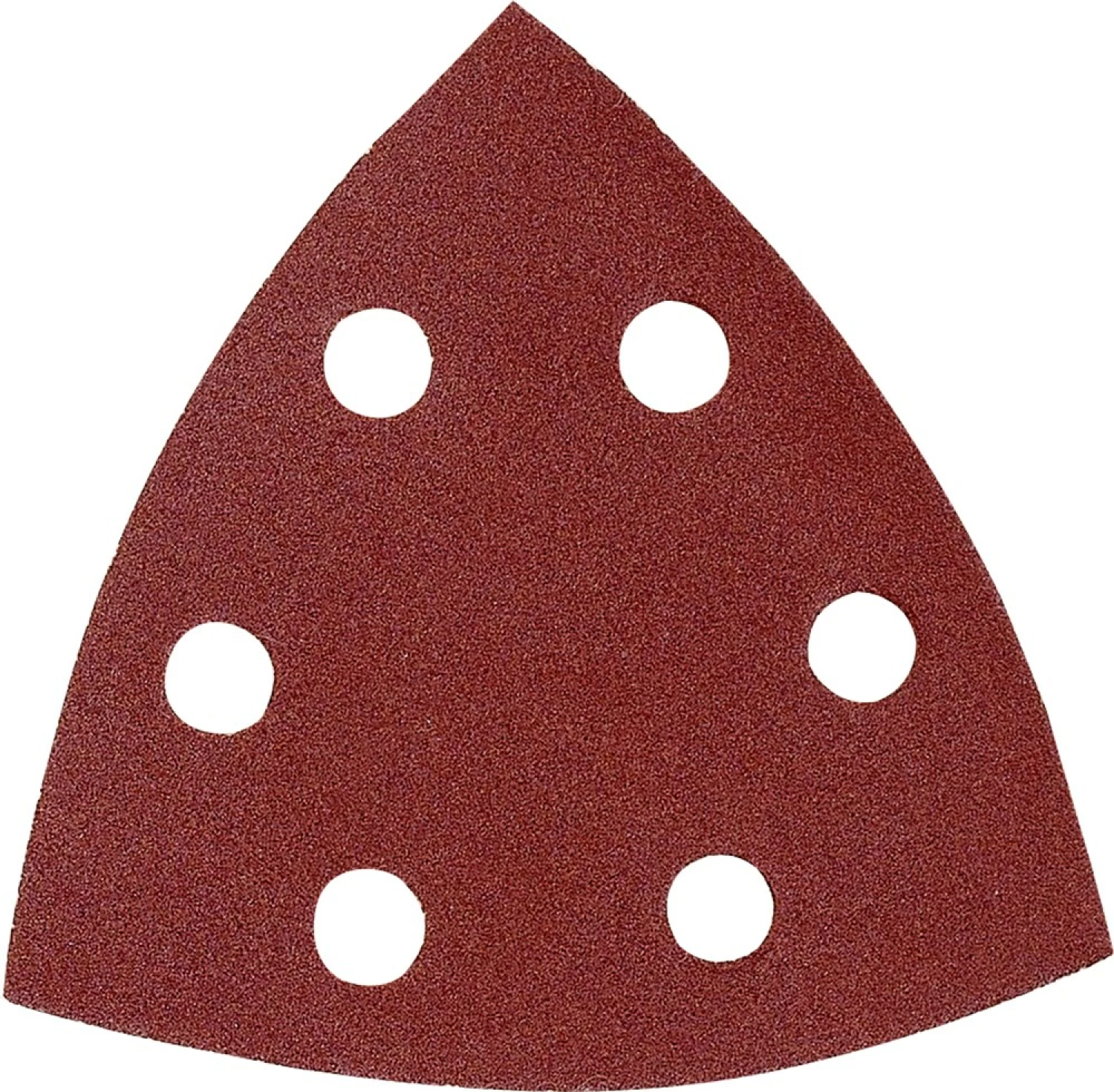 Makita Delta Feuille à poncer - 94mm Rouge - 6 trous -10pcs-image