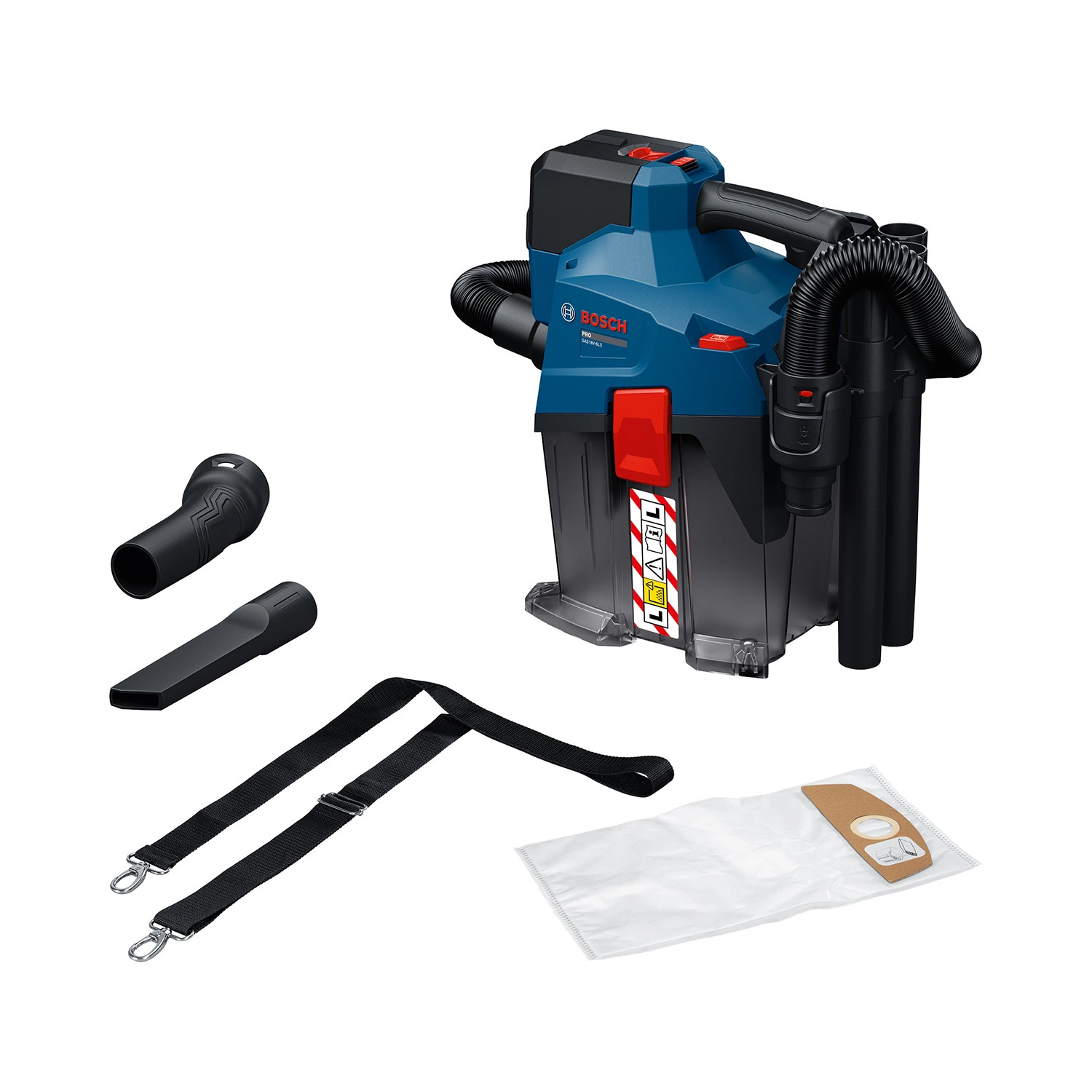 Bosch GAS18V-6LS Accu Stofzuiger - L-klasse - 6L-image