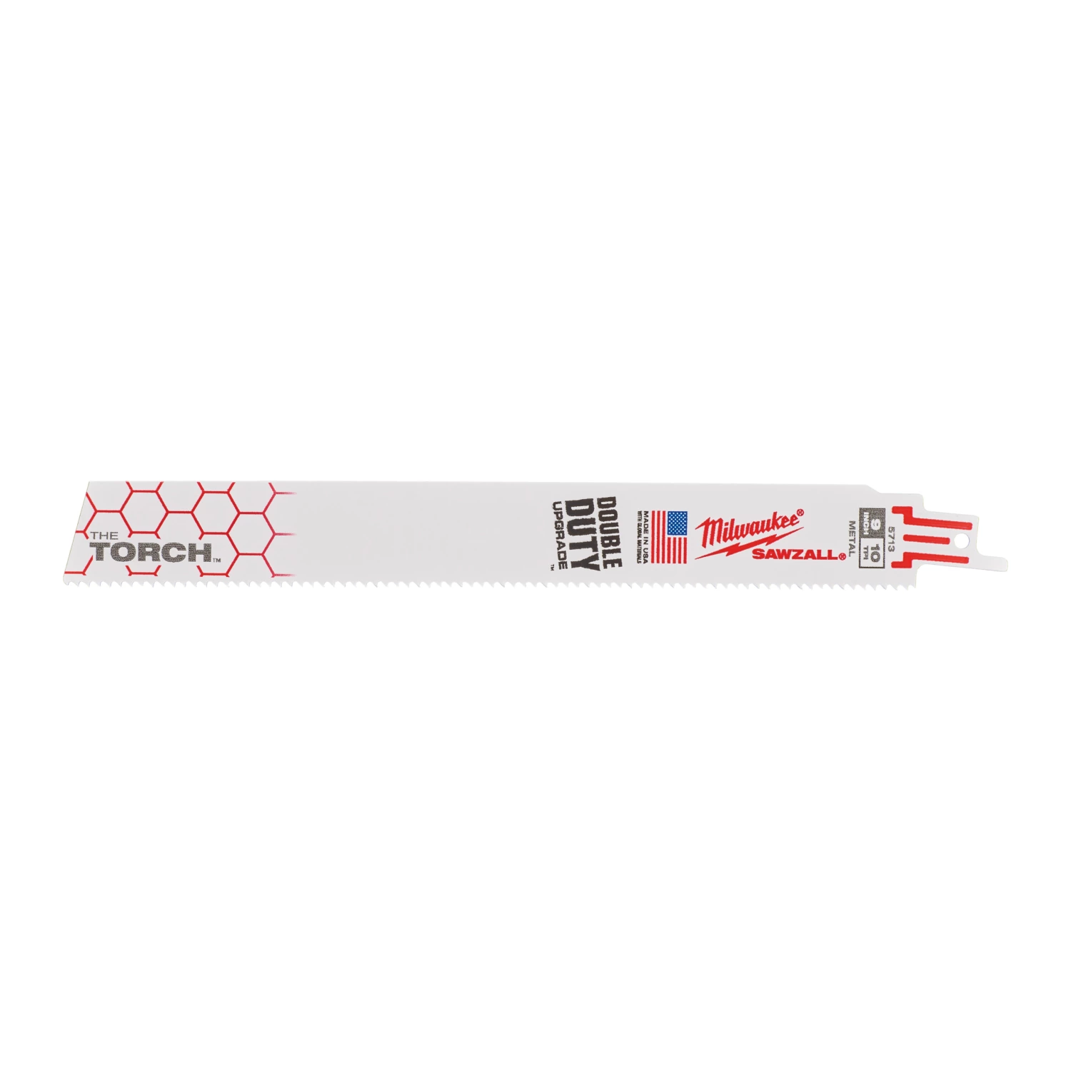 Milwaukee 48475714 Lame de scie alternative Sawzall TORCH - 300 x 10TPI - métal - 5 pcs.-image