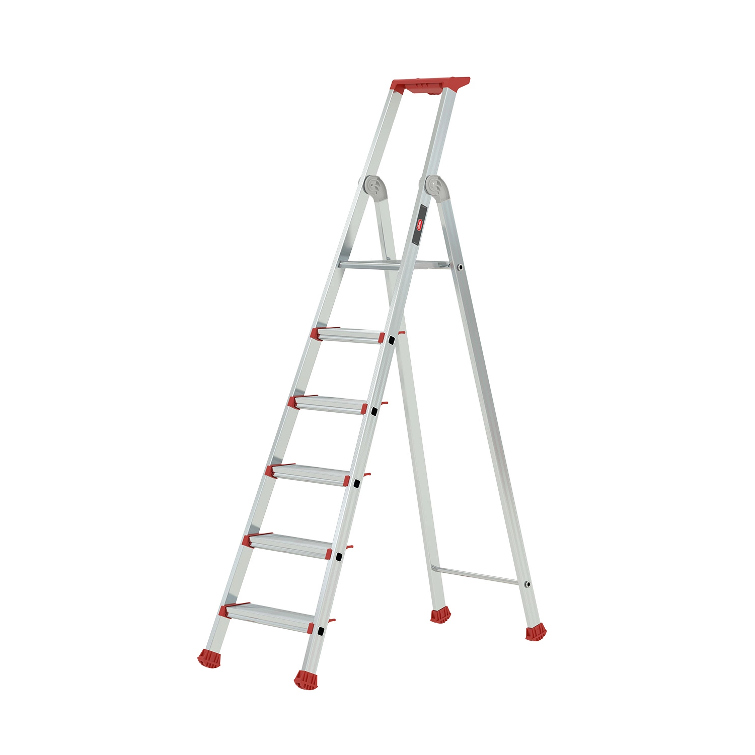 Altrex Nimba NEO 6 Trap - Enkel - Aluminium - 6 treden - max. werkhoogte 3,35m-image