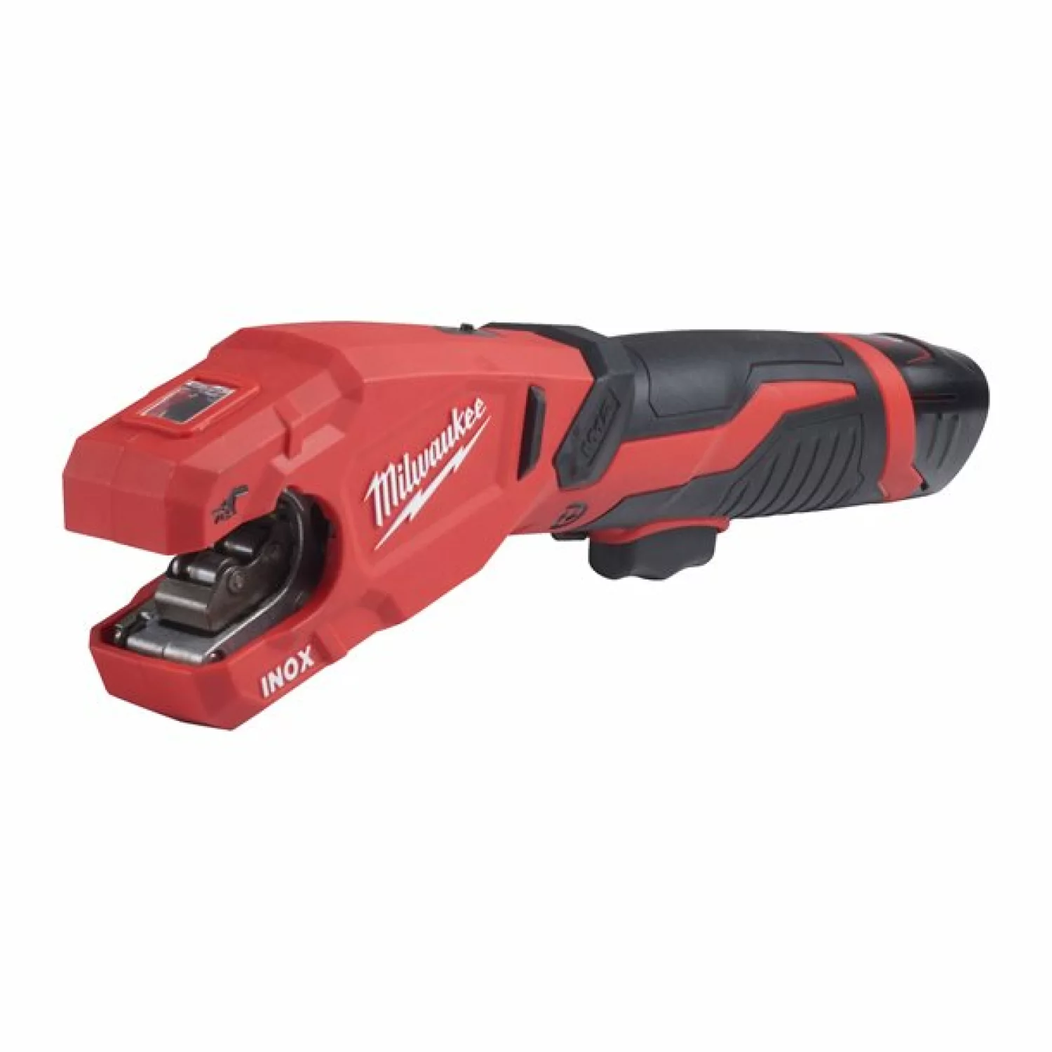 Milwaukee M12 PCSS-202C Kit coupe-tube sans fil 12 V Li-ion (2 batteries 2,0 Ah) dans un coffret - RAPTOR™ - acier inoxydable-image