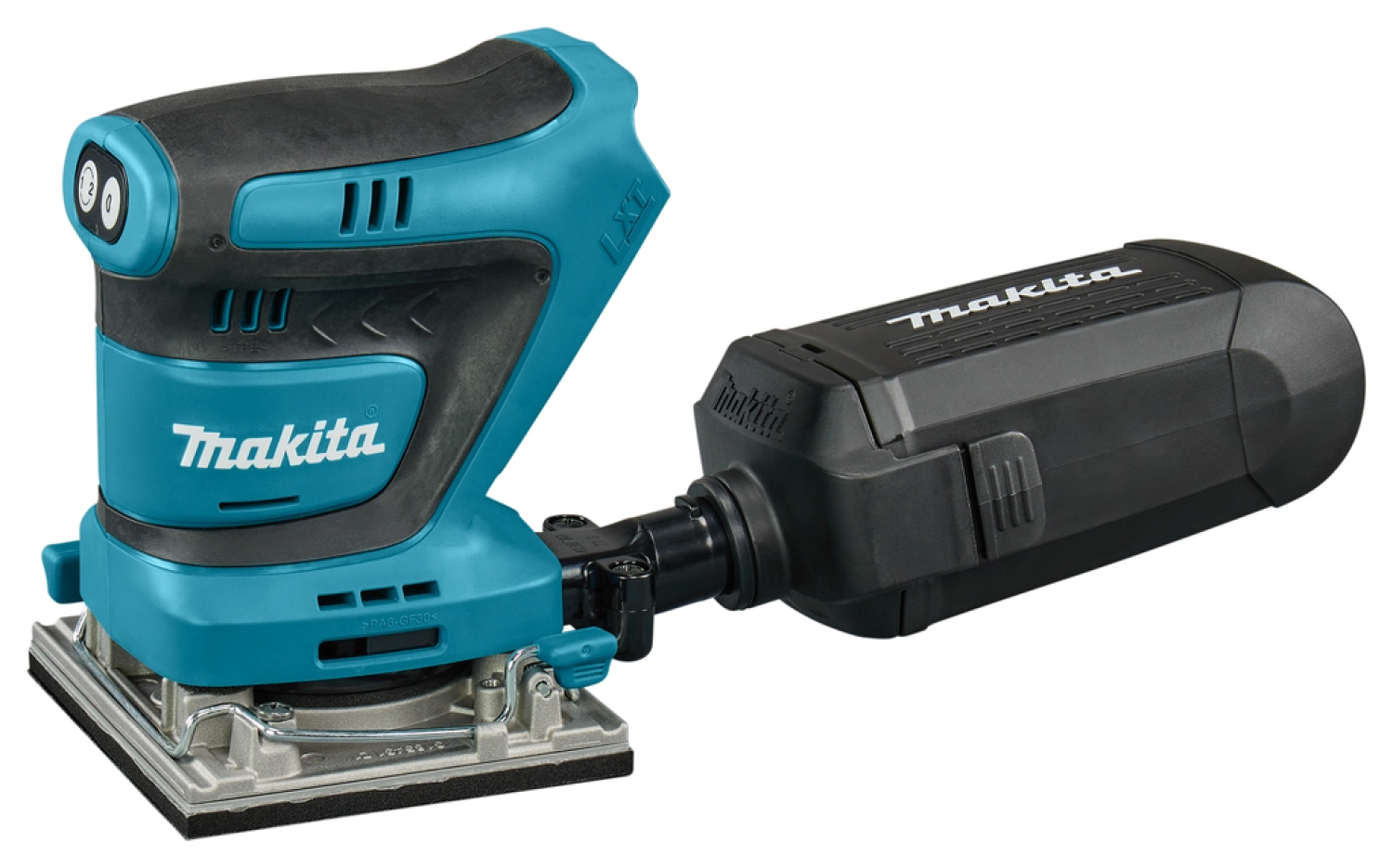 Makita DBO484Z LXT 18 V Li-Ion accu Handpalm vlakschuurmachine body-image