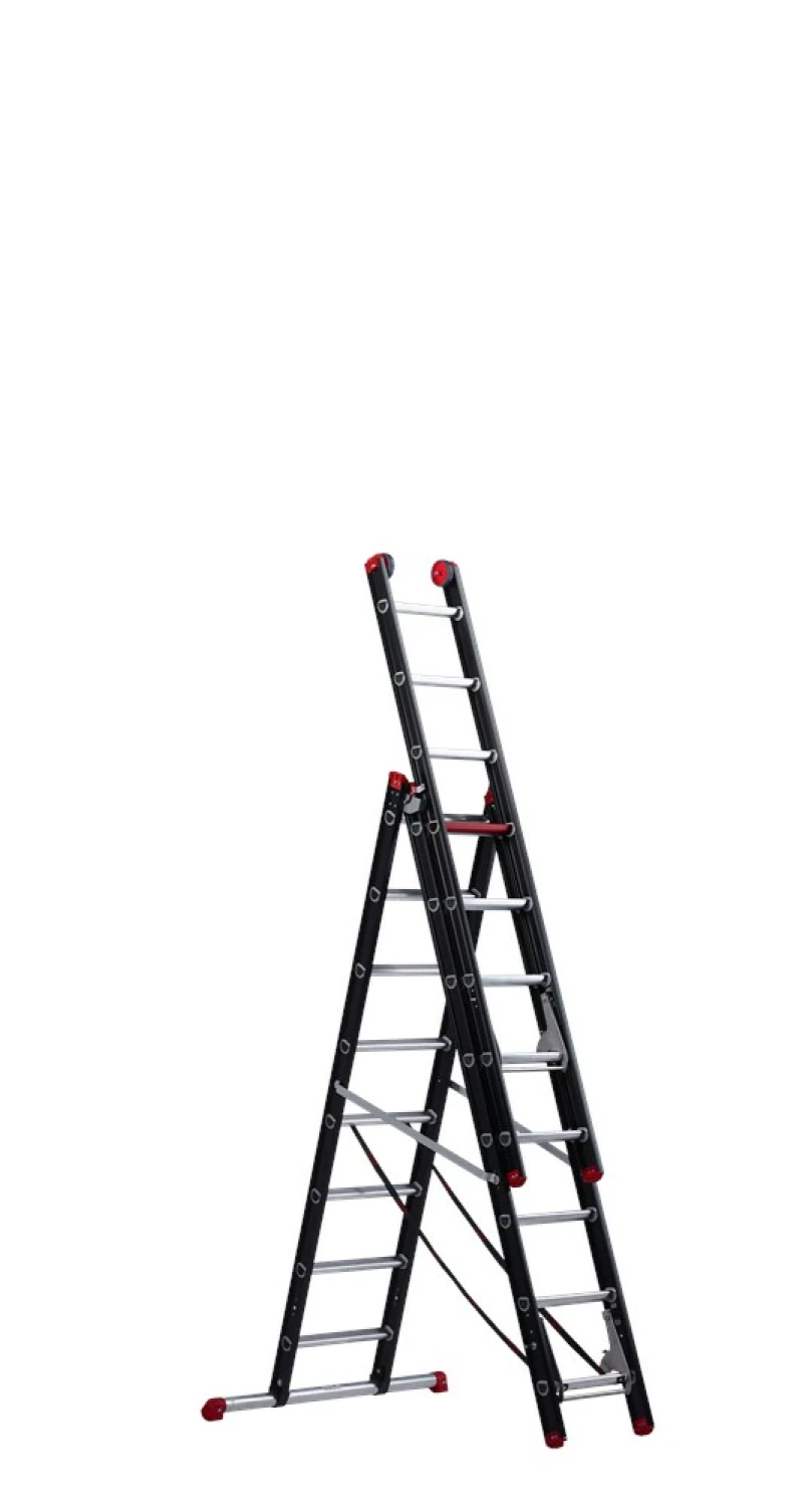 Altrex Mounter ZR 3055 Reformladder - Aluminium - 3 x 8 sporten - 6,2m - met stabiliteitsbalk-image