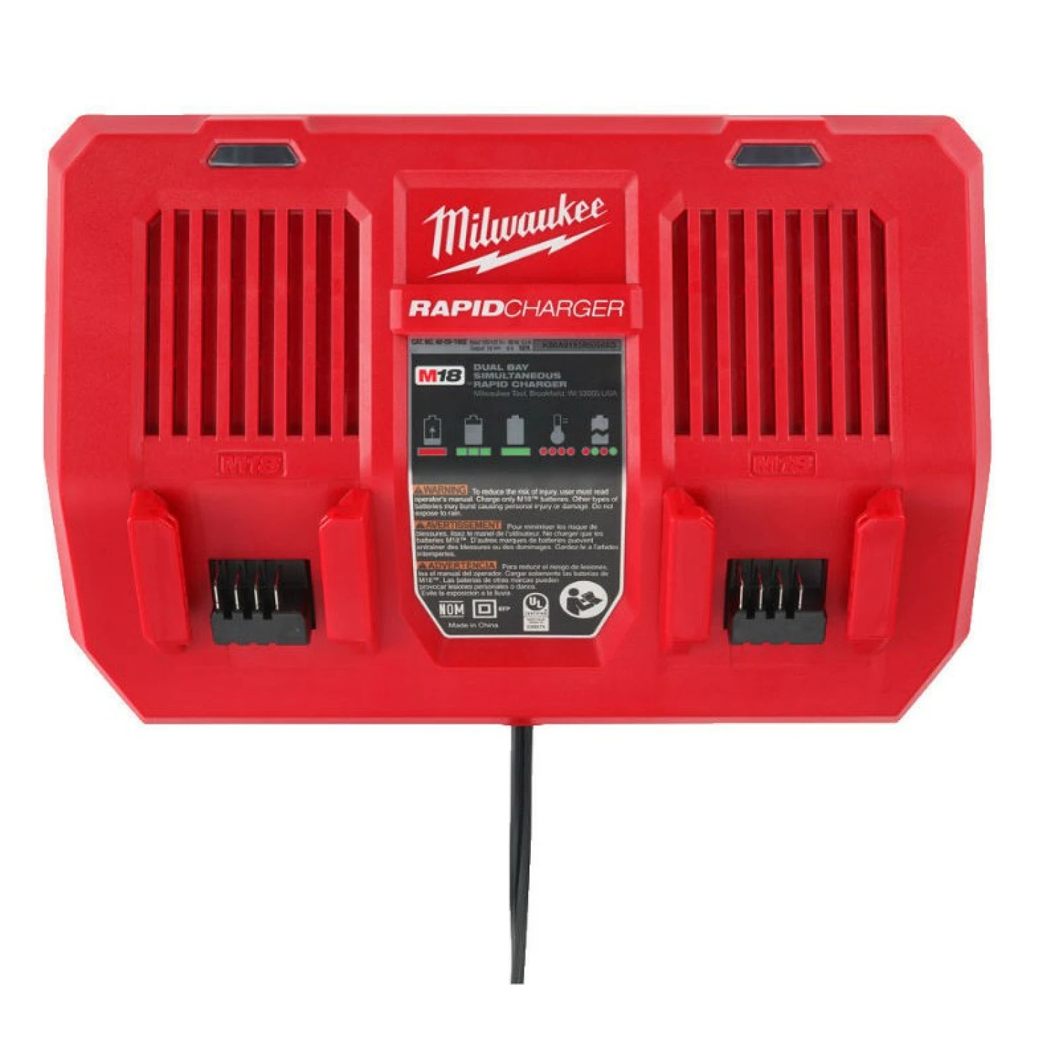 Milwaukee M18 DFC 18V Li-Ion accu duolader-image