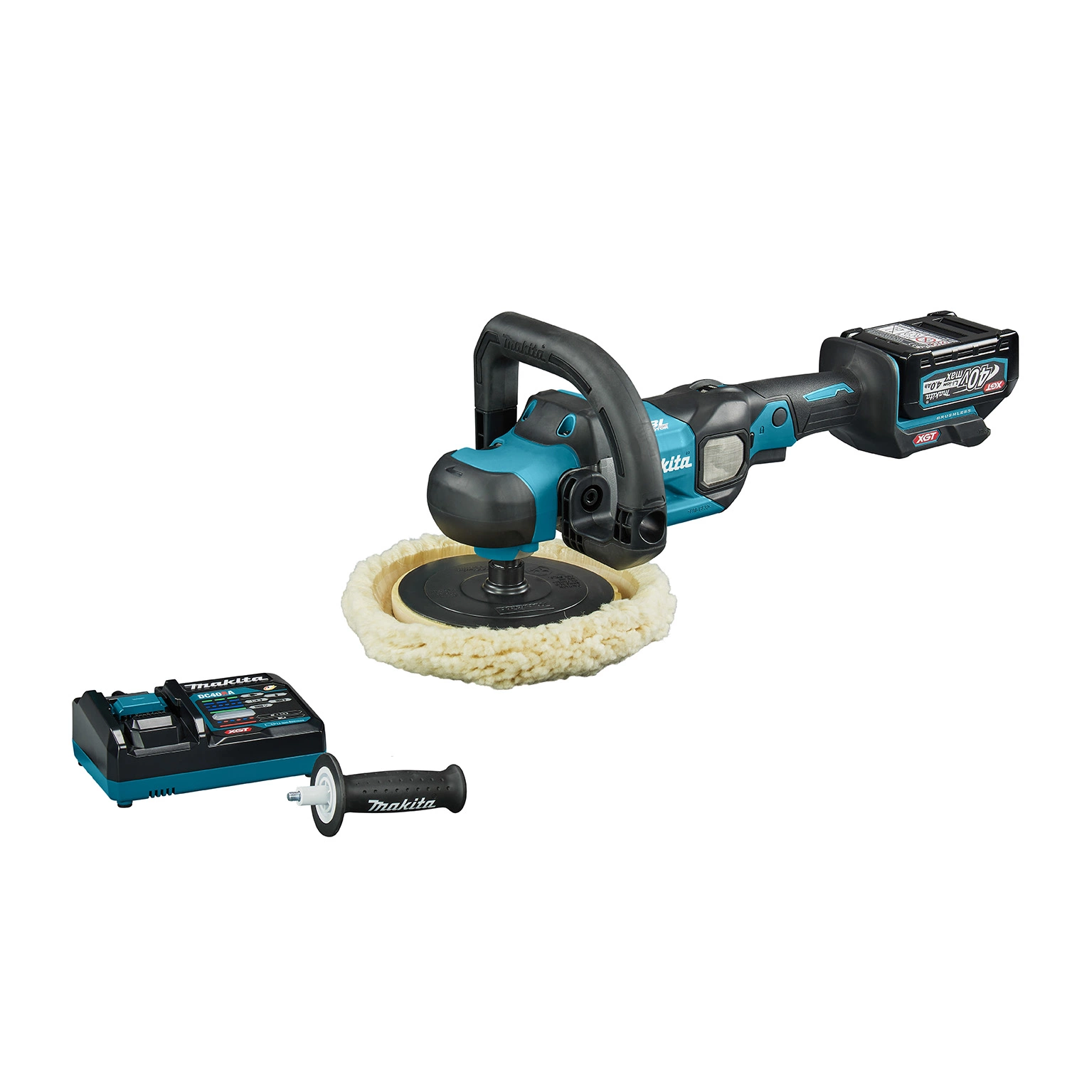 Makita PV001GM201 XGT 40V Max Li-ion Accu Rotatiepolijstmachine set (1x 4,0 Ah)-image