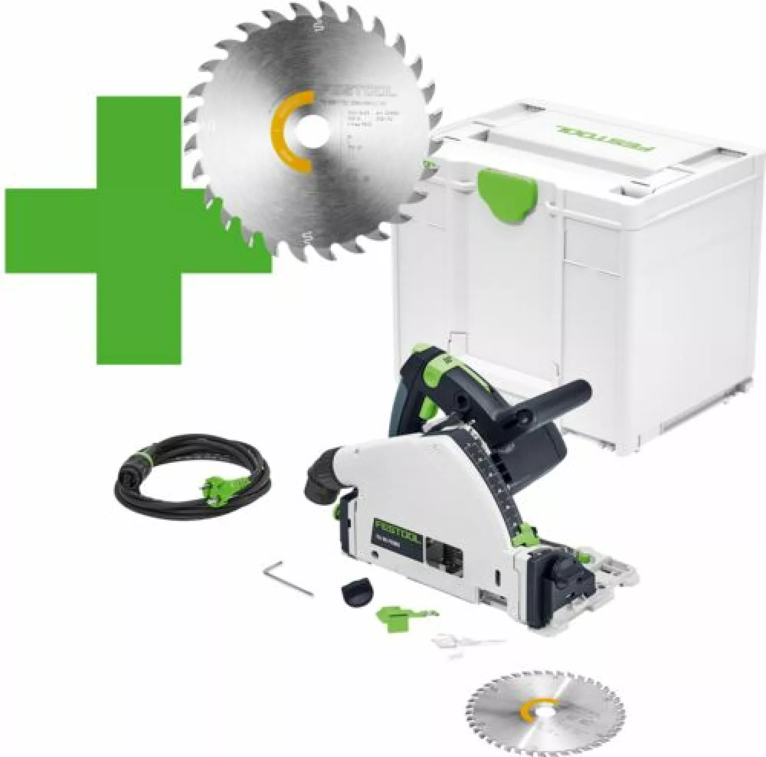 Festool TS 55 F-Plus Master Edition 1200W Scie circulaire Systainer-image