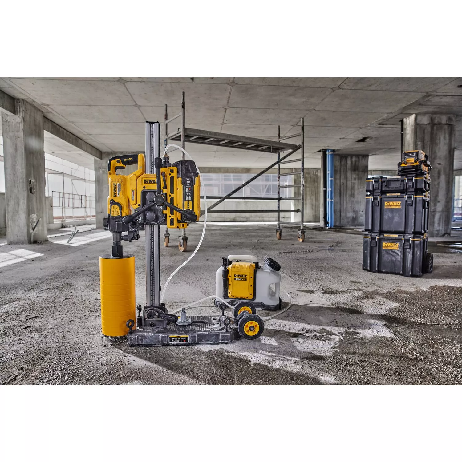 DeWALT DCPS151 Support de perçage diamant Powershift-image