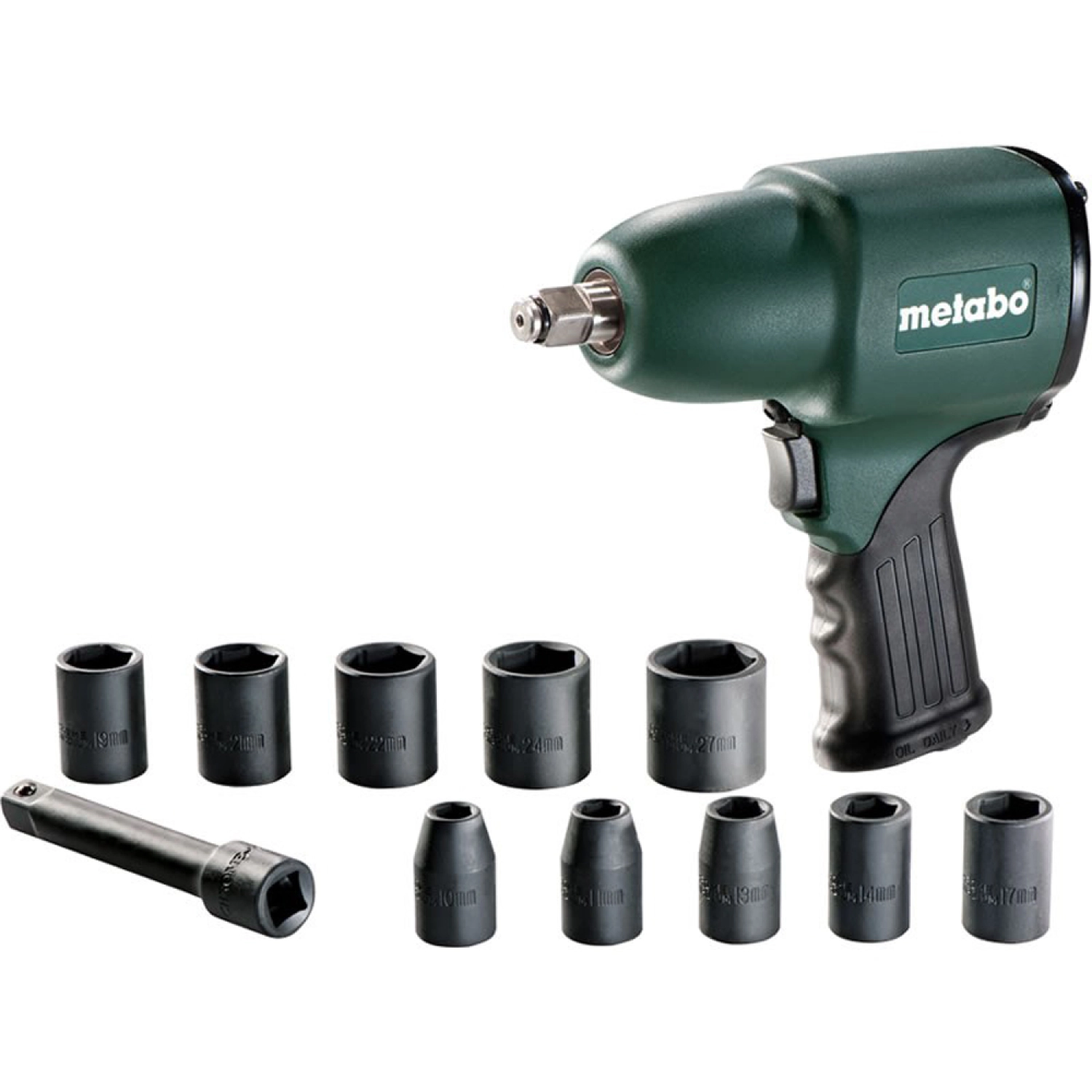 Metabo DSSW 360 SET 1/2" Perslucht slagmoersleutel in koffer - 360Nm - 360 l/min - 1/2"-image