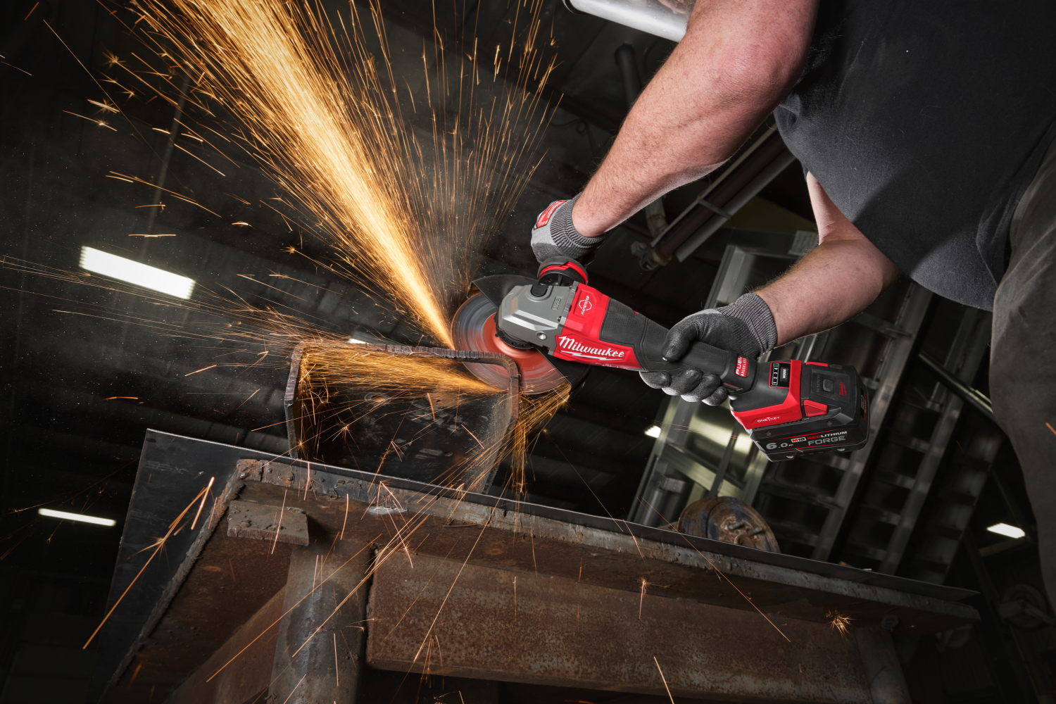 Milwaukee M18 FHSAGO180VXPDB2-0X 18V Li-ion accu haaske slijper body in HD Box - 180mm-image