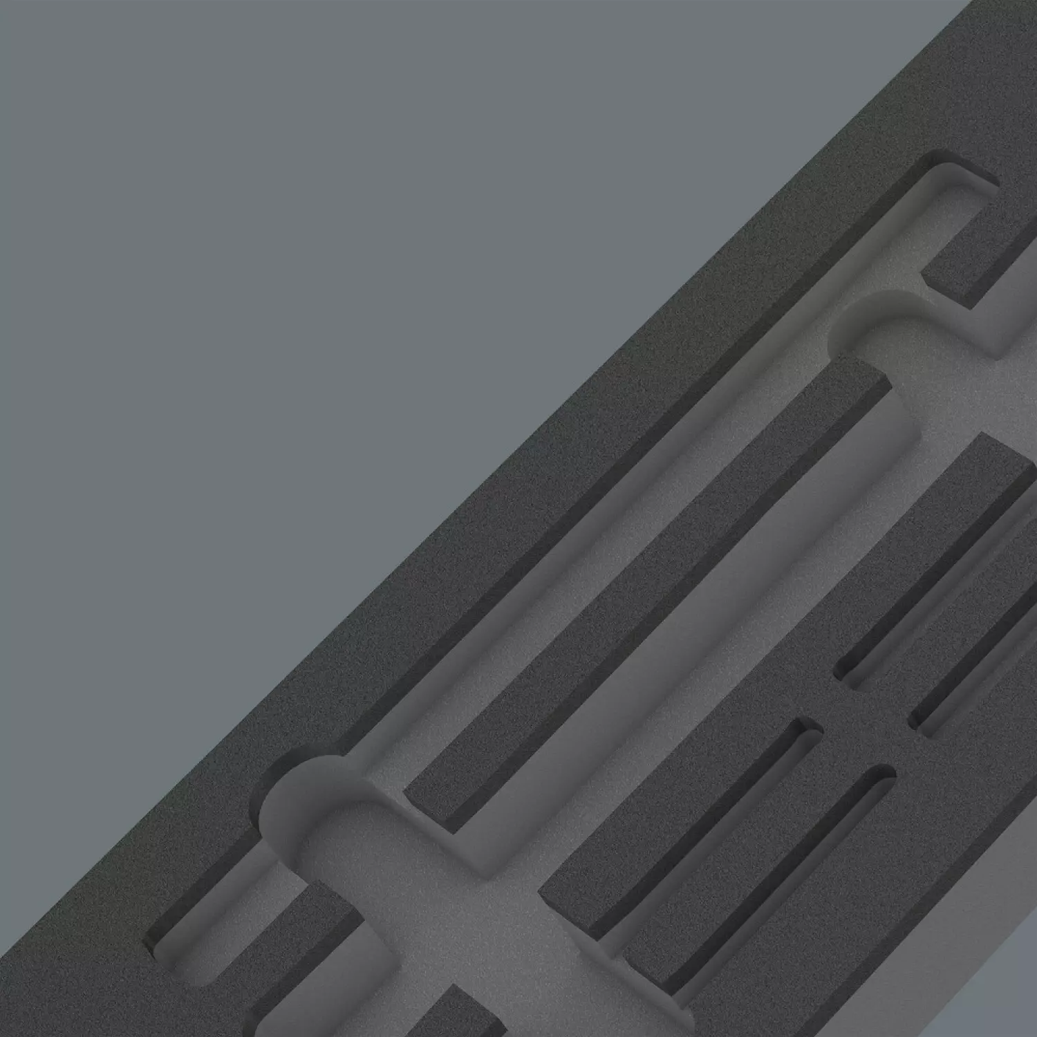 Wera 05137382001 9882 Garniture en mousse Marteau set 1 - vide-image