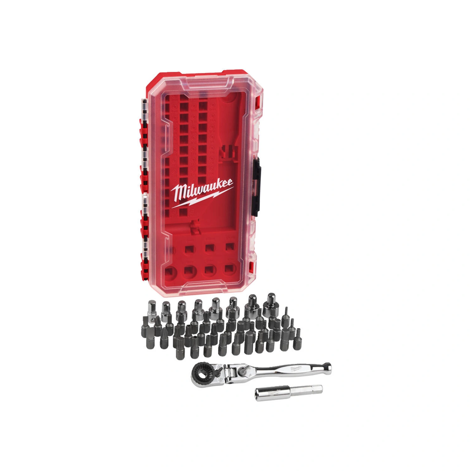 Milwaukee 4932879332 Micro Bit Ratelset - 1/4" - flexibele kop