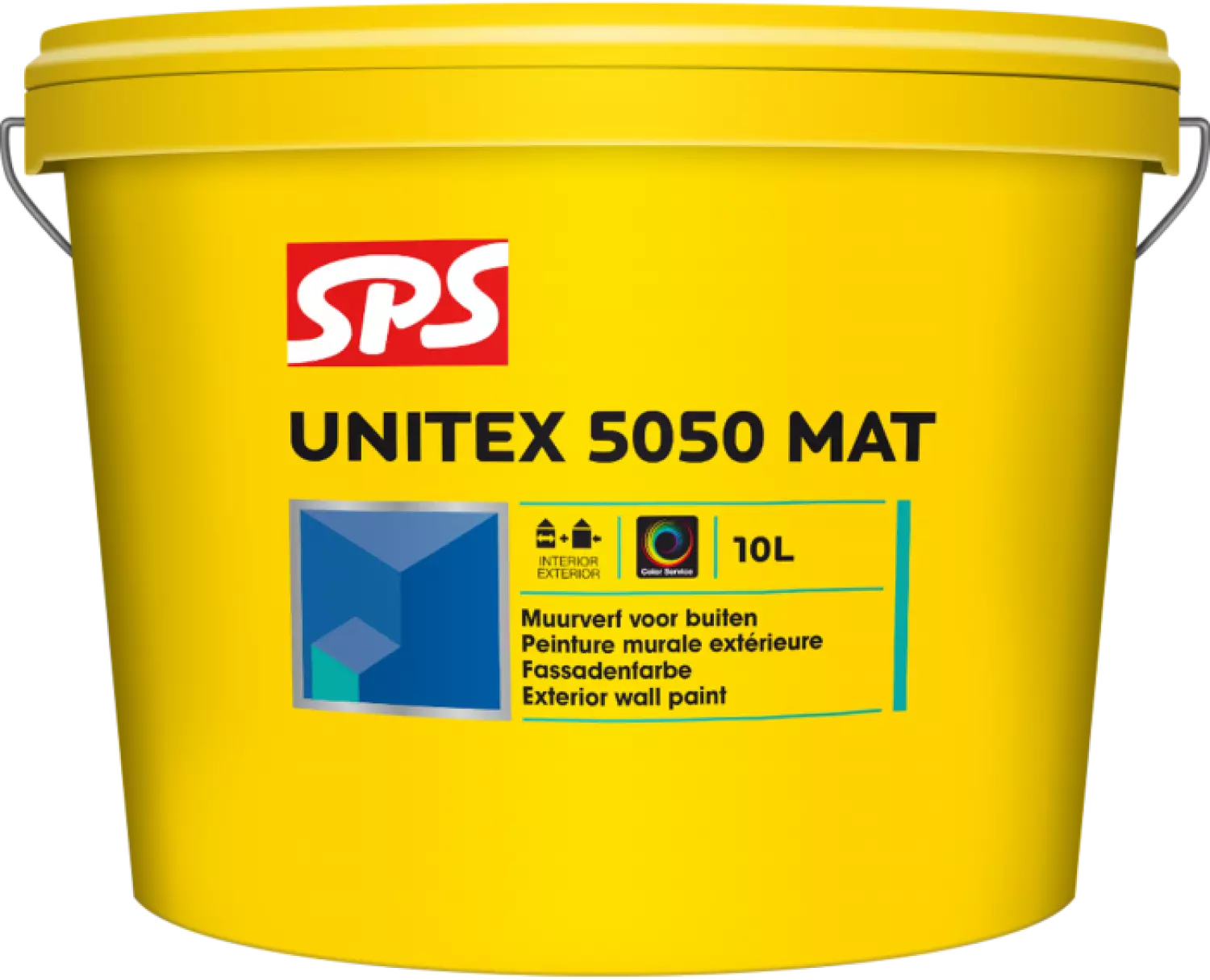 SPS Unitex 5050 Mat Muurverf - op kleur gemengd - 10L-image