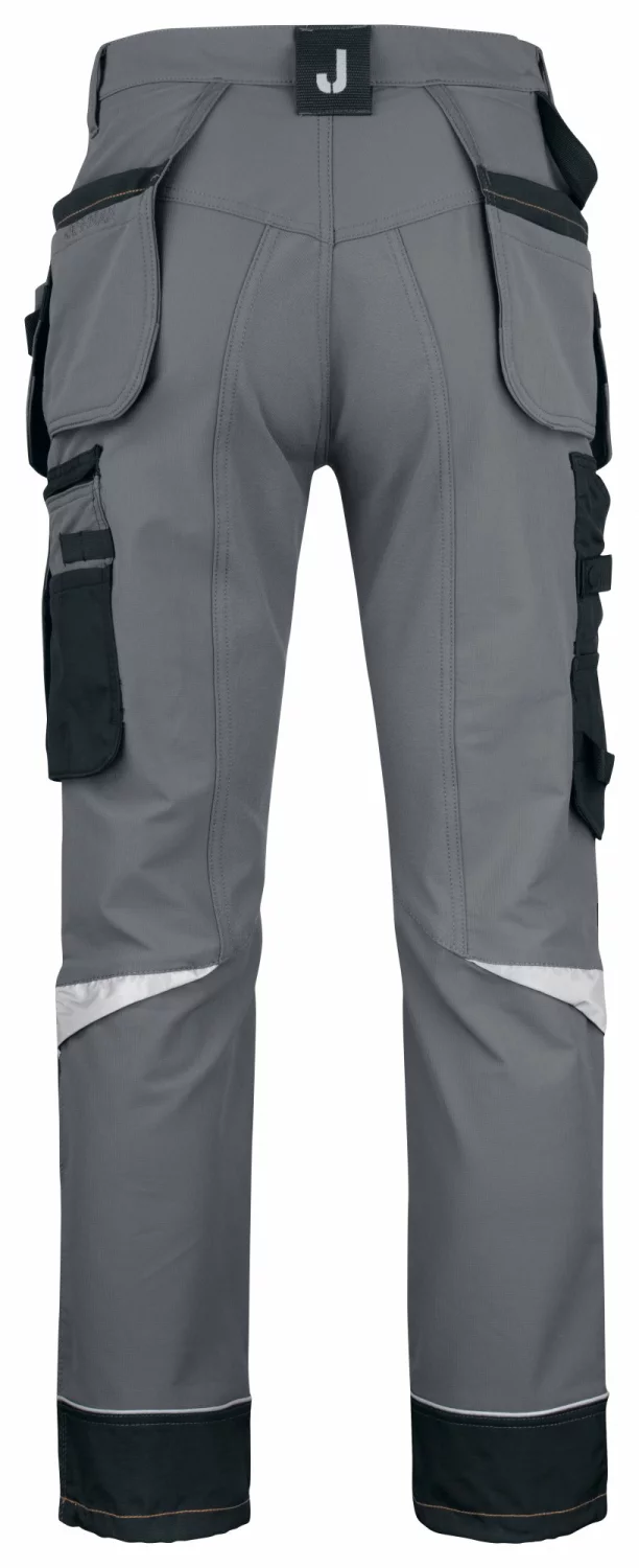 Jobman 2191 Werkbroek Stretch - Maat 44 - Grijs/Zwart-image